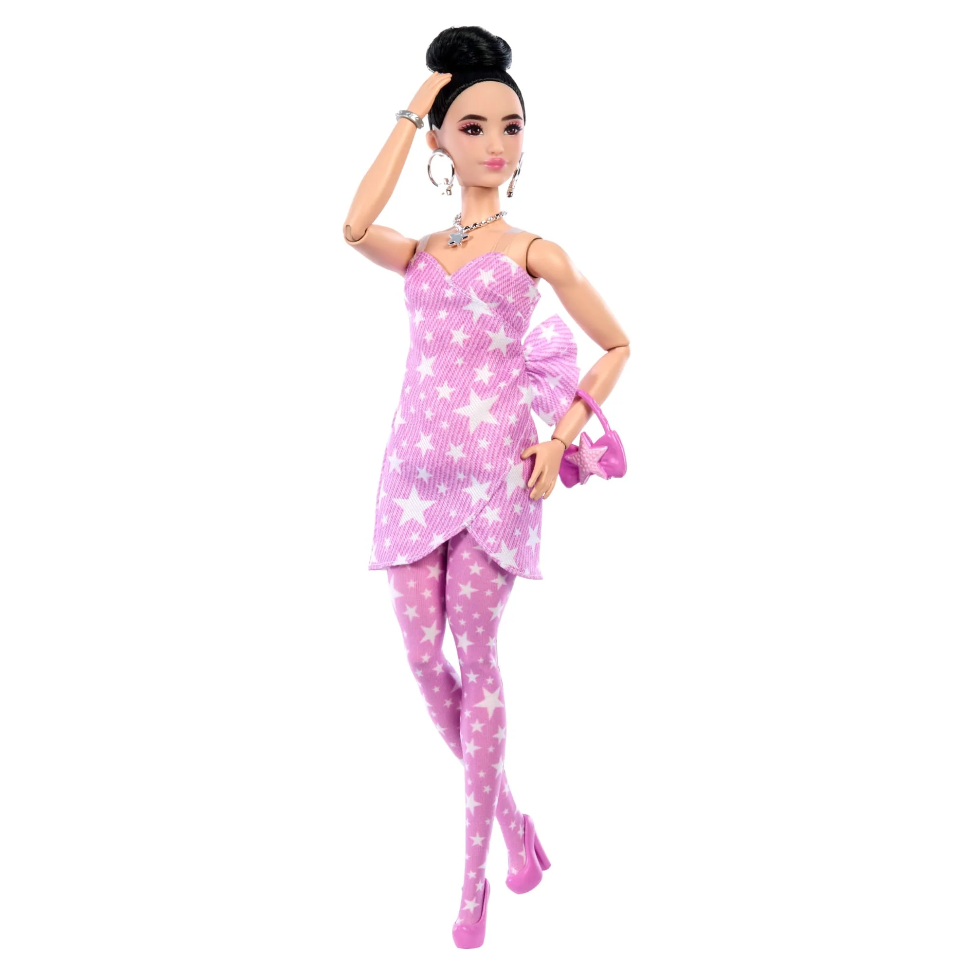 Barbie Fashionista Boneca Barbie Fashionista Deluxe Style Boneca com Calça Boca de Sino - Image 5