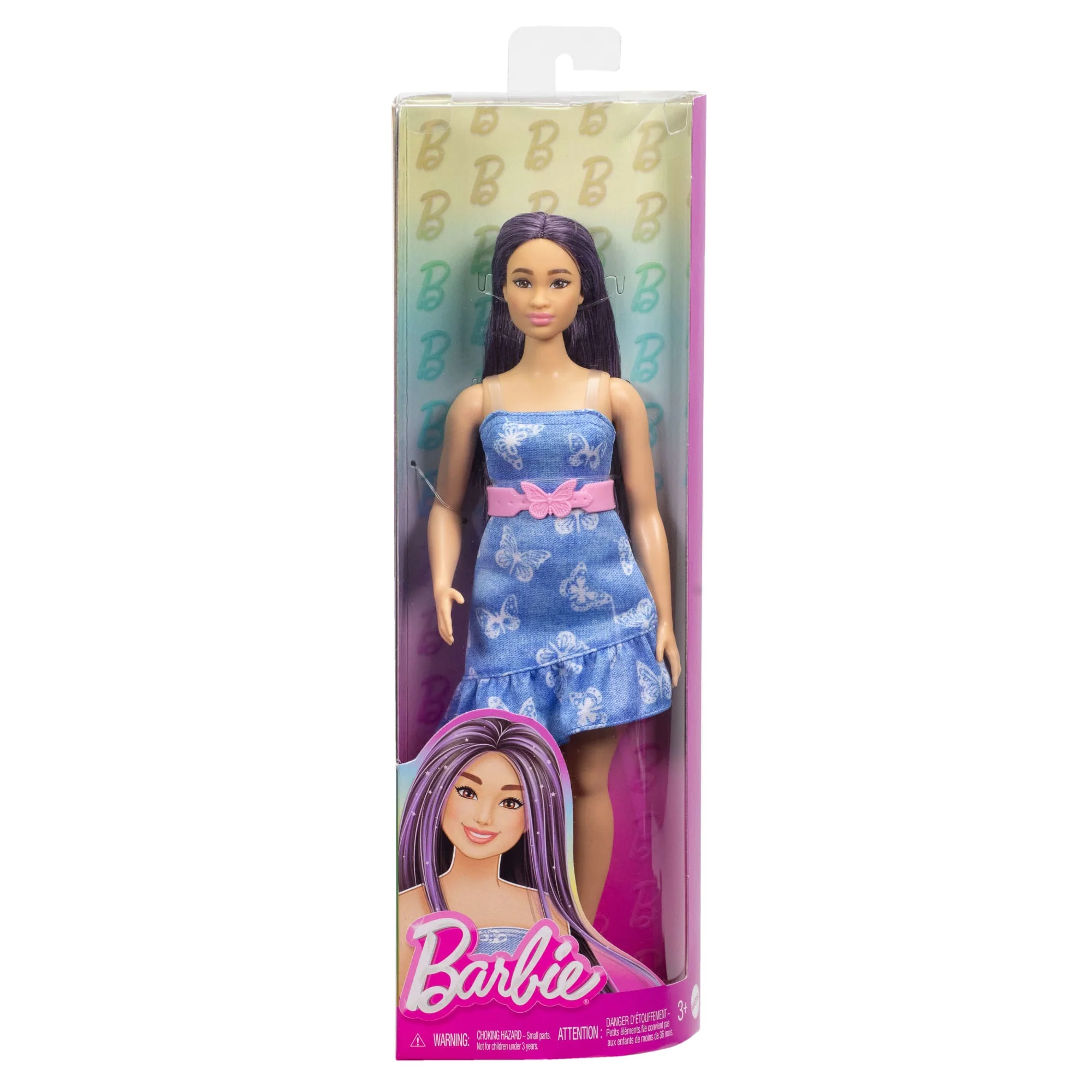 Barbie Fashionista Boneca Vestido de Borboletas e Botas Rosas - Image 6