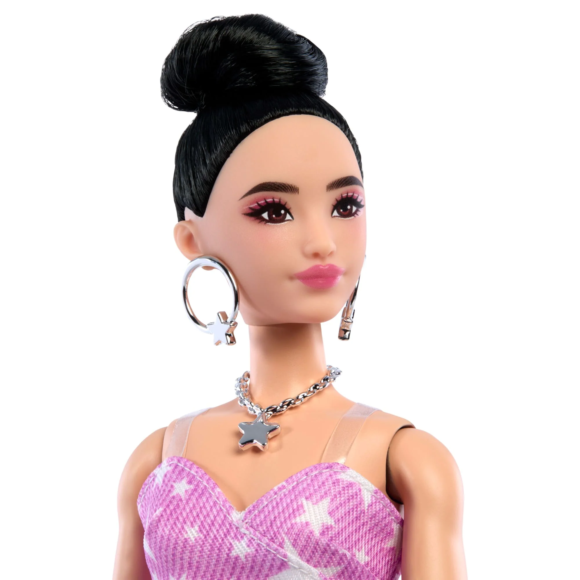 Barbie Fashionista Muñeca Barbie Fashionista Deluxe Style Muñeca Con Vestido Rosa - Image 3