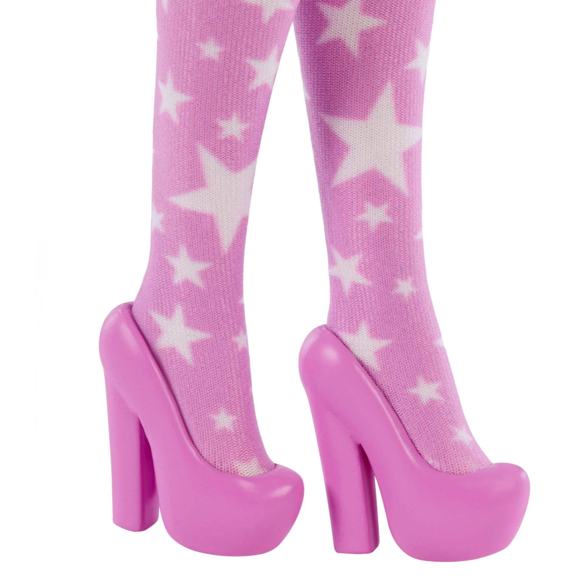 Barbie Fashionista Muñeca Deluxe Style Muñeca con Vestido Rosa con Pelo Suelto - Image 3