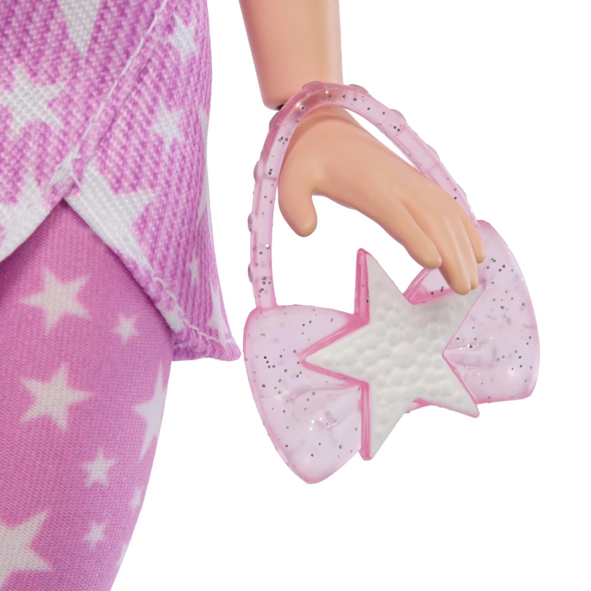 Barbie Fashionista Muñeca Deluxe Style Muñeca con Vestido Rosa con Pelo Suelto - Image 4