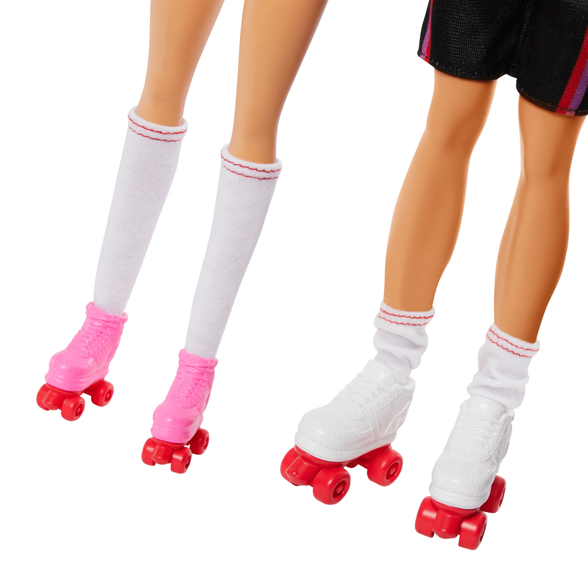 Barbie Fashionistas 2 Doll & 6 Accessories Set, Roller-Skating Theme, 65th Anniversary - Image 4