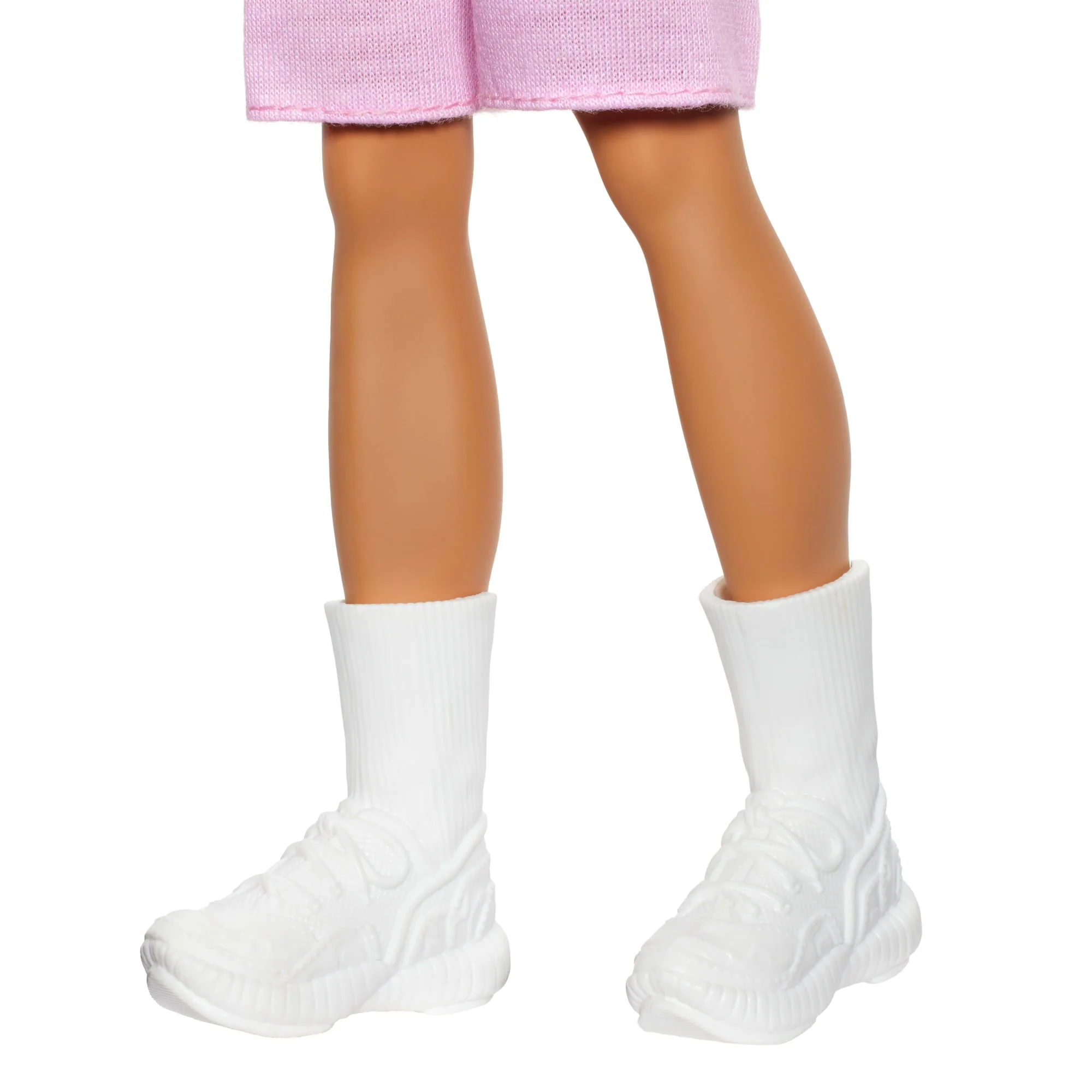 Barbie Fashionistas Ken Doll #241 in Red Striped Top And Pink Shorts With White Sneakers, Blonde - Image 3