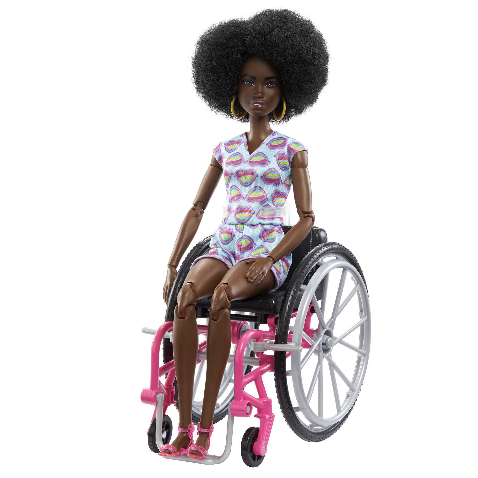 Barbie Fashionistas Poupée Avec Fauteuil Roulant et Rampe - Image 4