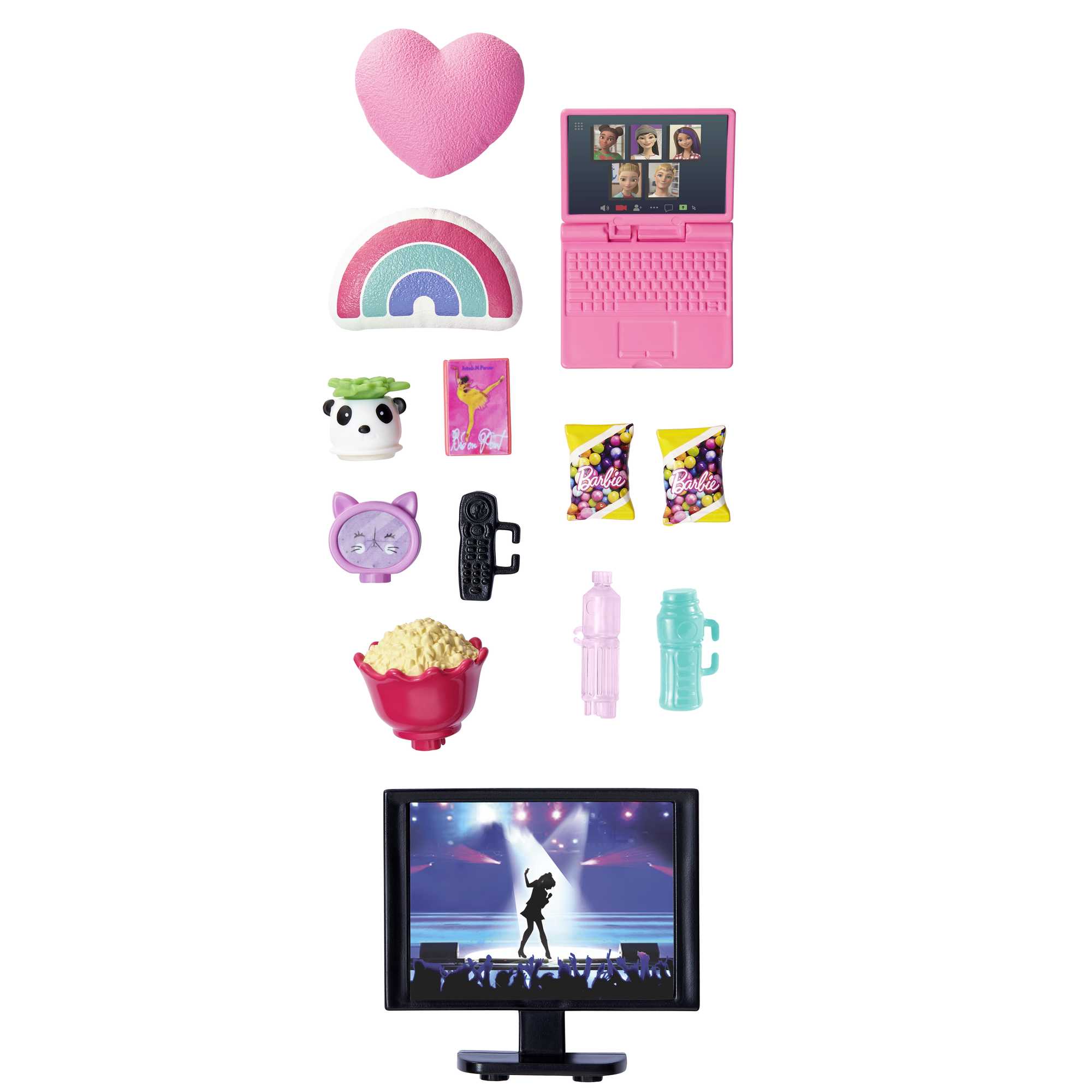 Barbie Grande Ville, Grands Rêves Coffret de Jeu Chambre D’Étudiantes - Image 5