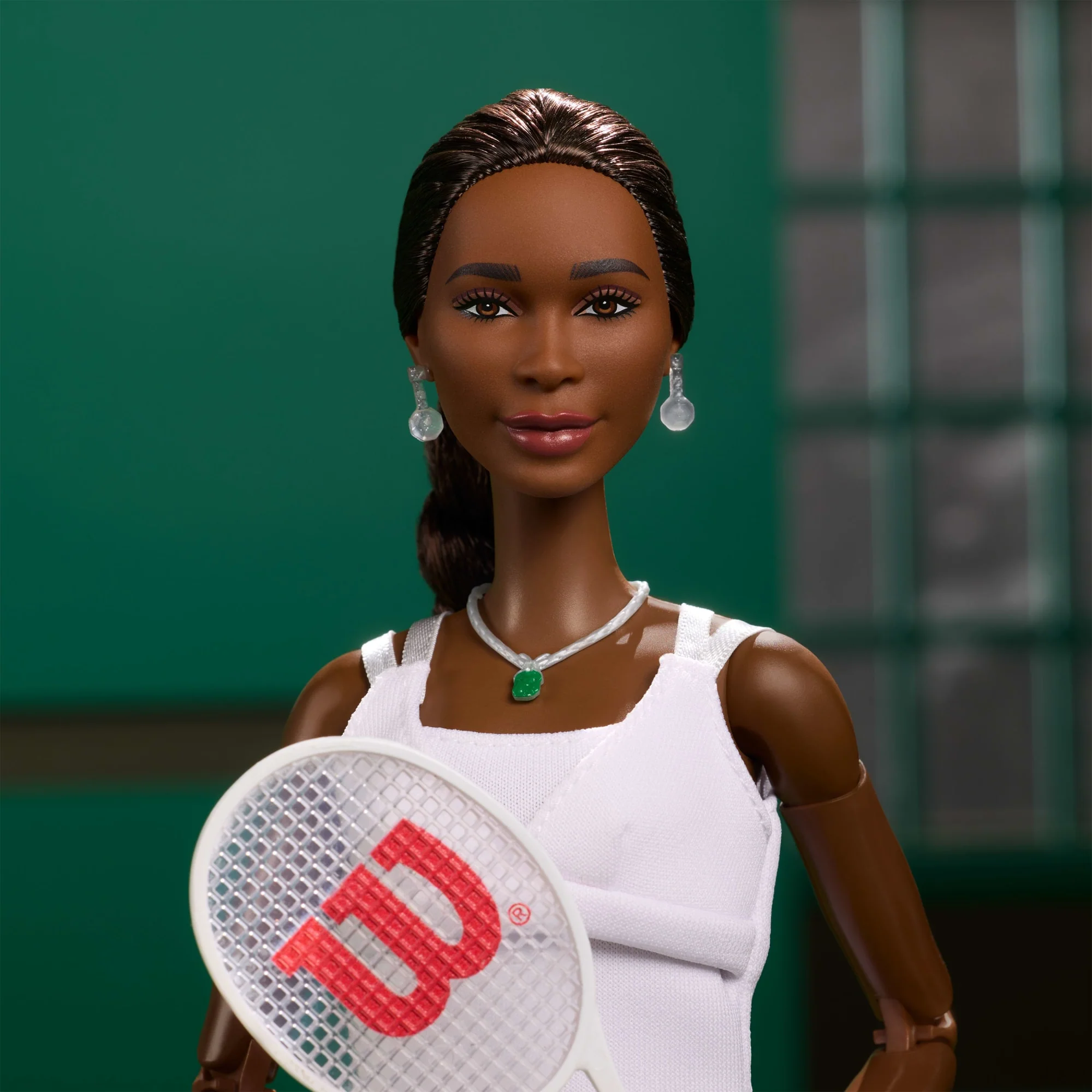Barbie Inspiring Women Series, Venus Williams Fashion Doll With Signature Tennis Uniform - Image 3