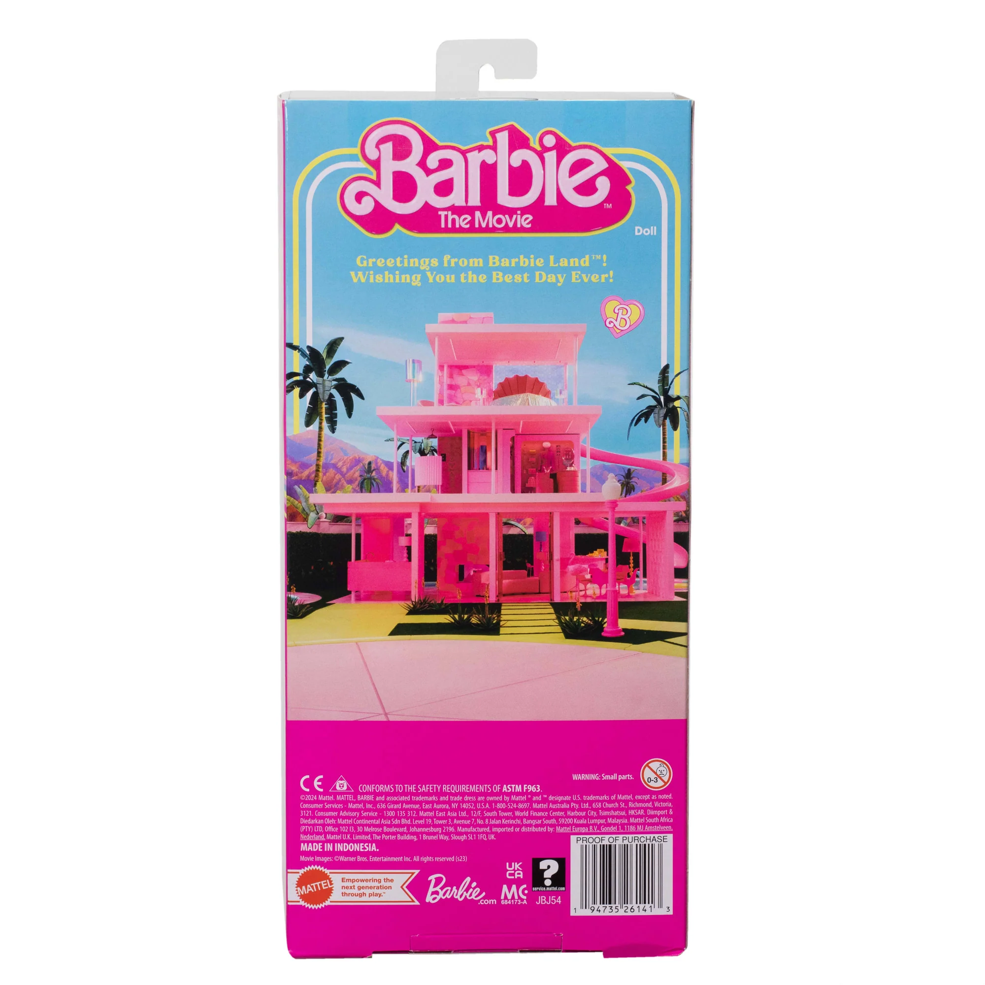 Barbie Ken du Film Barbie Poupée Avec ensemble de Plage Rayé - Image 6