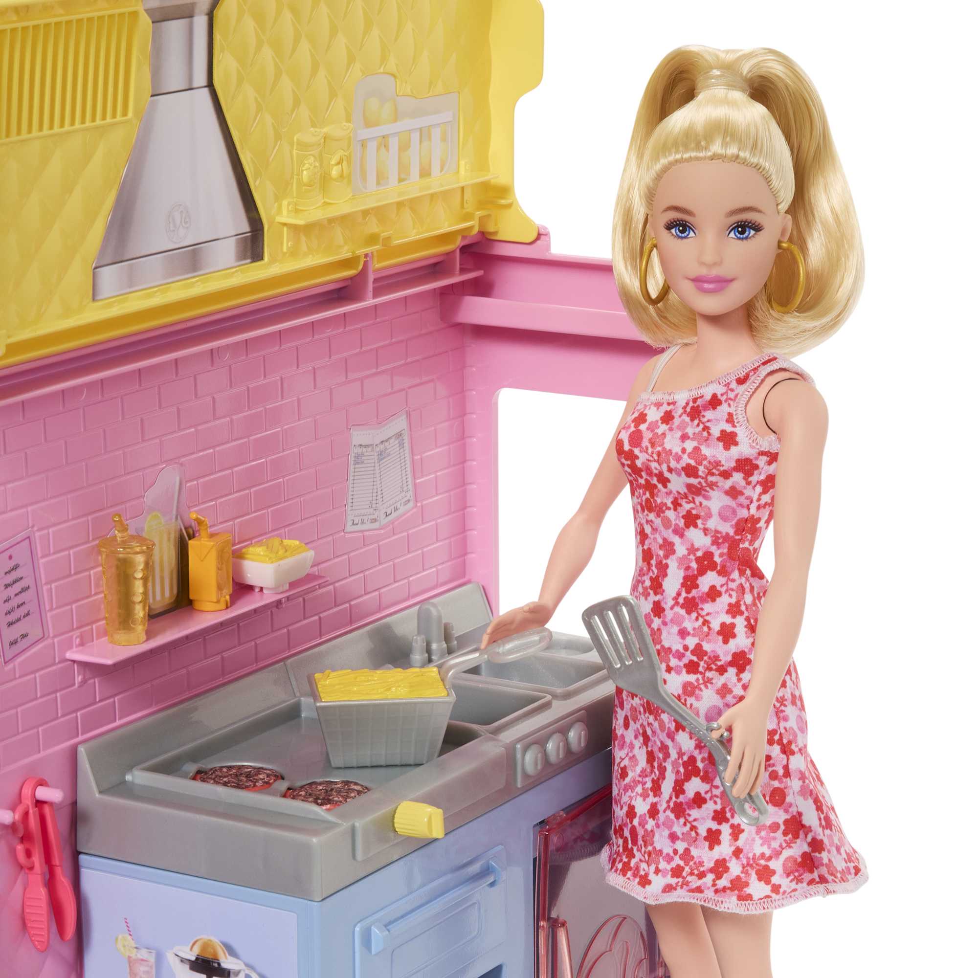 Barbie Camion à Limonade Coffret 25 Éléments de Jeu - Image 4