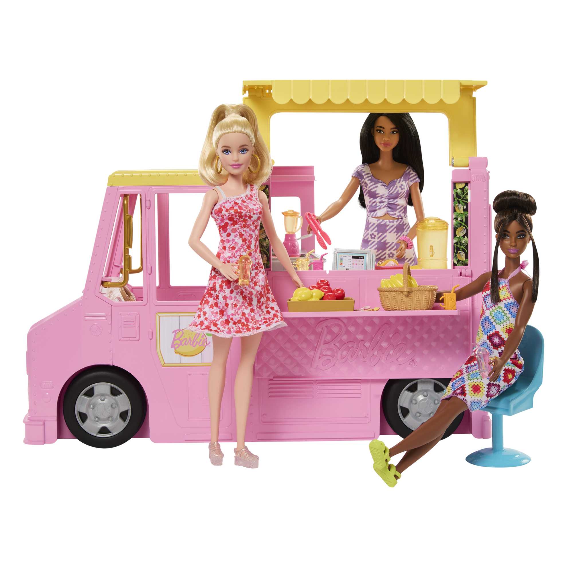 Barbie Camion à Limonade Coffret 25 Éléments de Jeu - Image 5