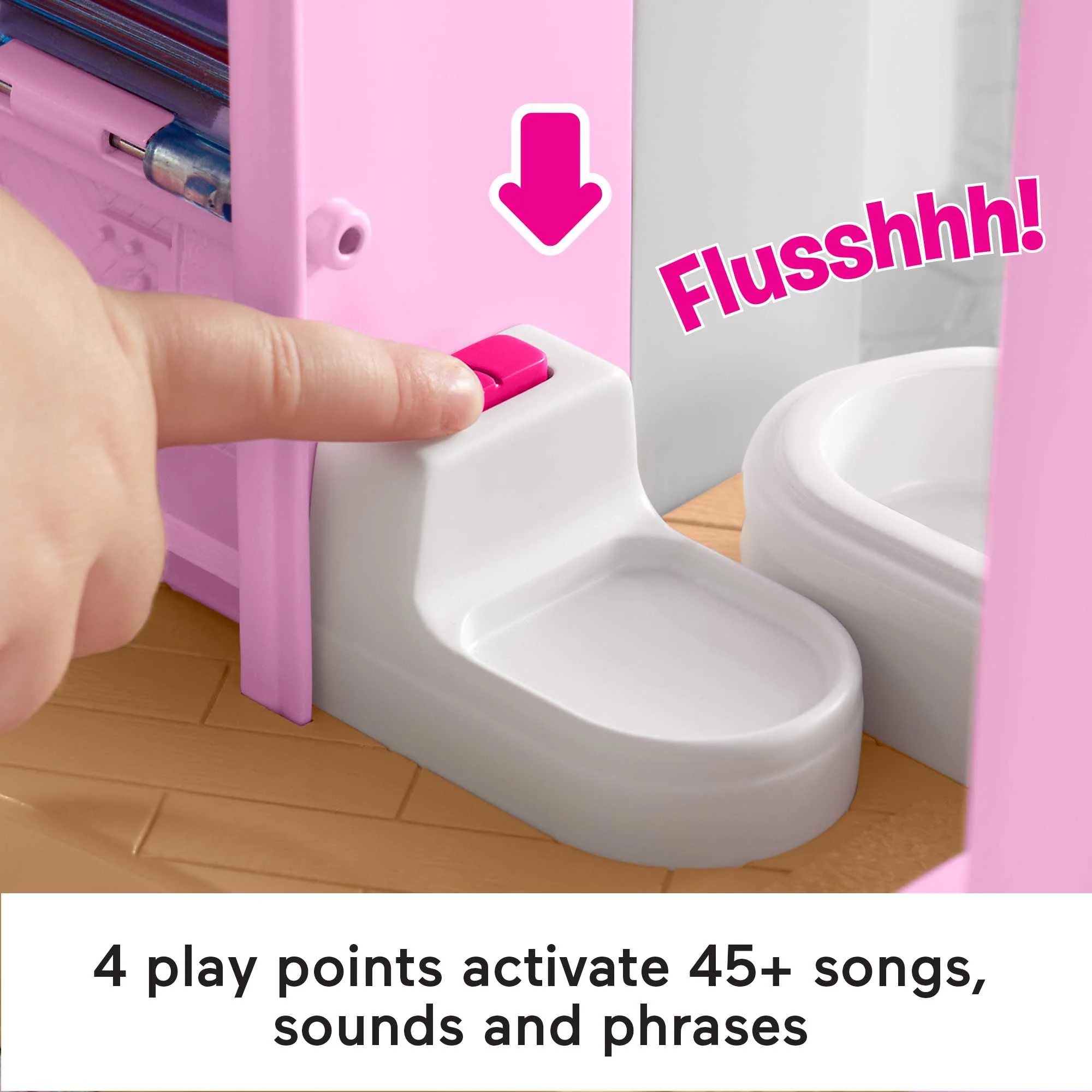 Barbie Little Dreamhouse By Little People - English & French Version - Image 3