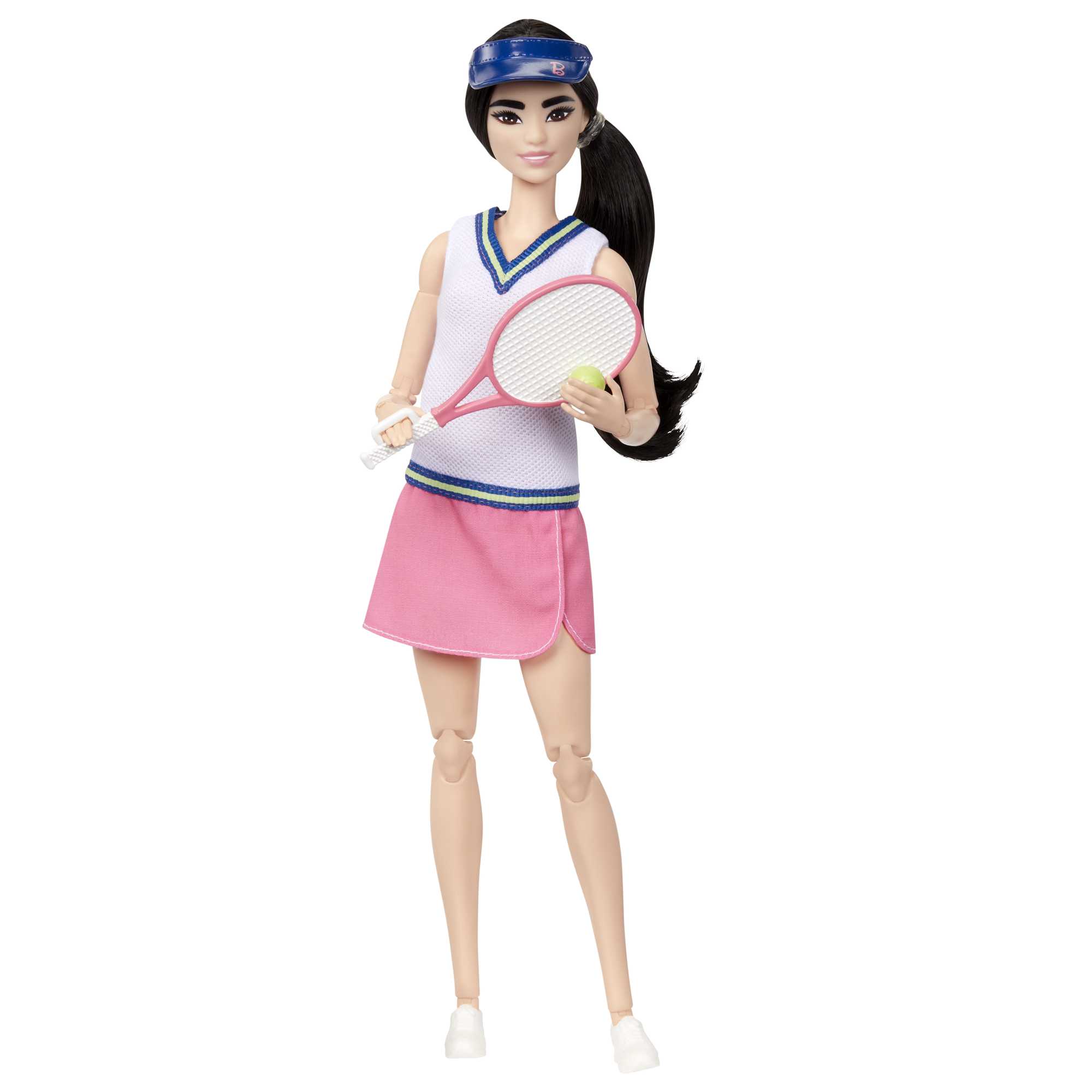 Barbie Doll & Accessories, Career Tennis Player Doll With Racket And Ball - Image 3