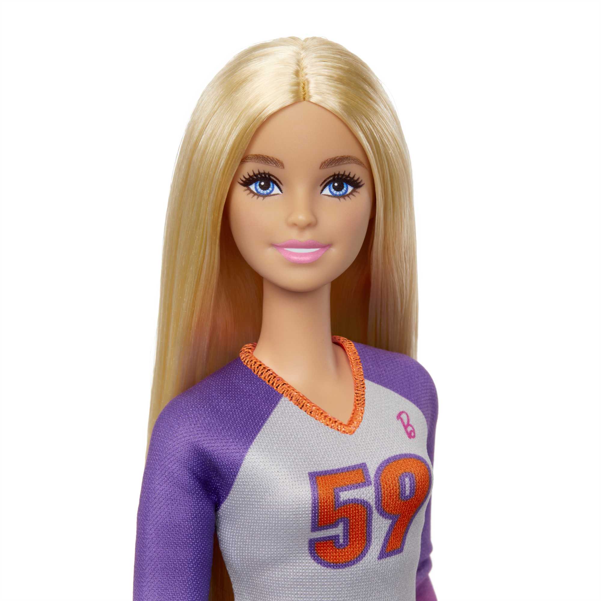 Barbie Doll & Accessories, Made To Move Career Volleyball Player Doll - Image 3