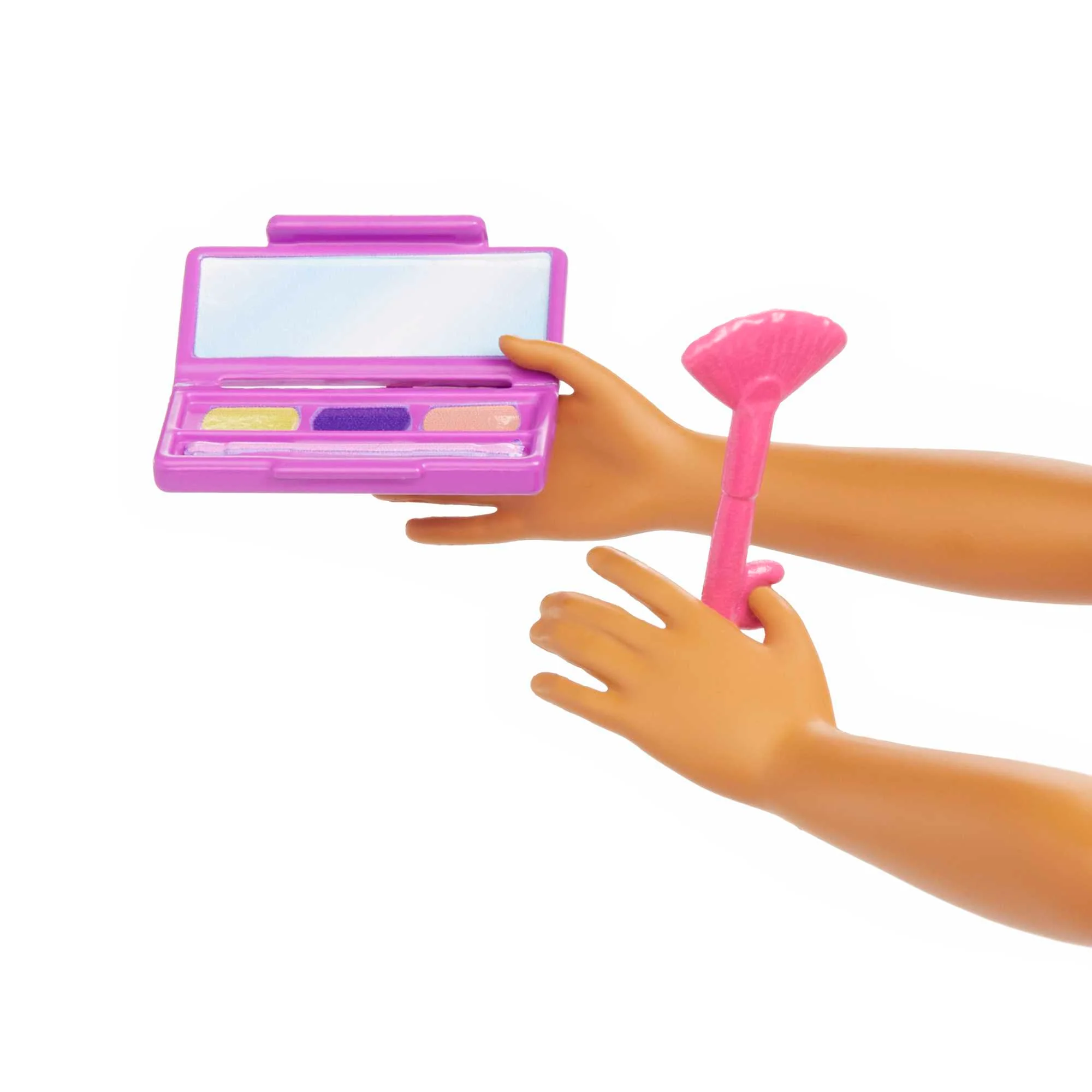Barbie Makeup Artist Doll With Teal Hair And Career-Themed Accessories Like Palette And Brush - Image 5
