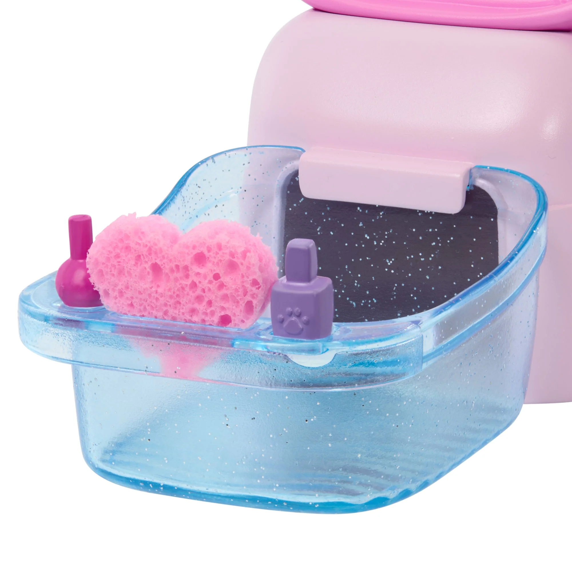 Barbie Mani-Pedi Spa Playset With Brunette Fashion Doll, Puppy & 7 Accessories, Color-Change Feature - Image 5