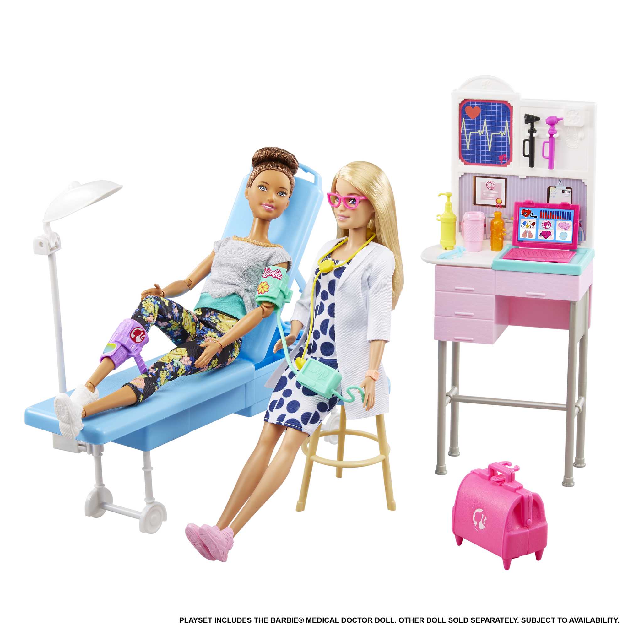 Barbie  Medical Doctor Doll And Playset - Image 4
