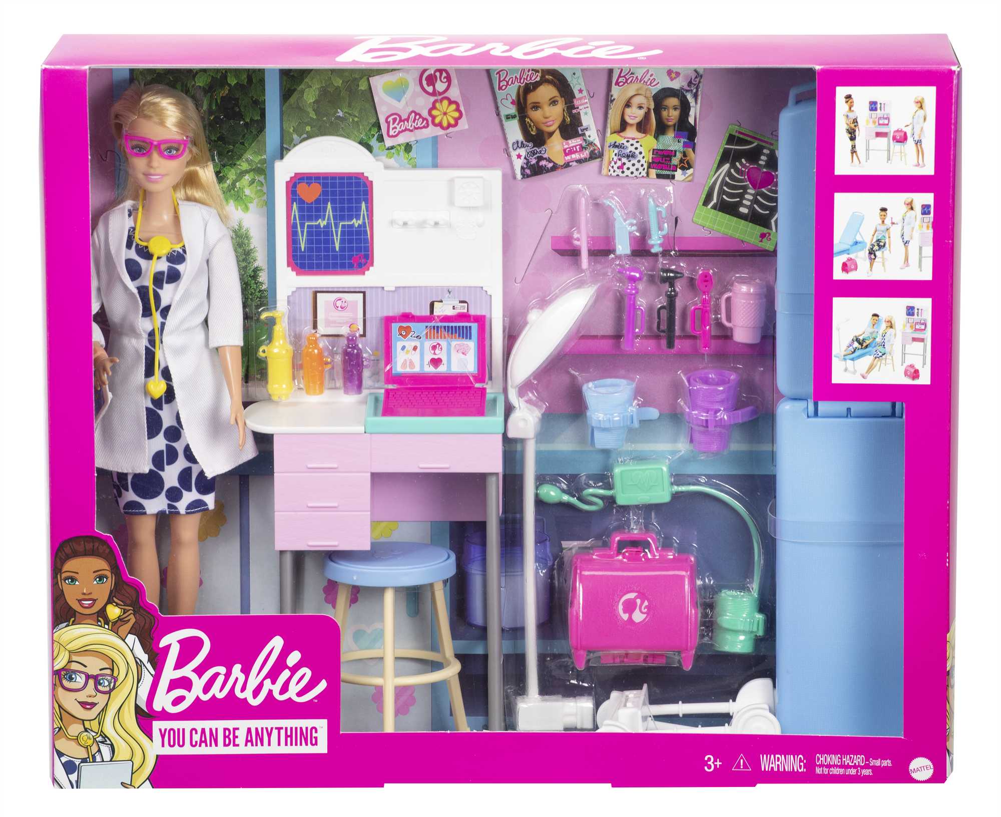 Barbie  Medical Doctor Doll And Playset - Image 5