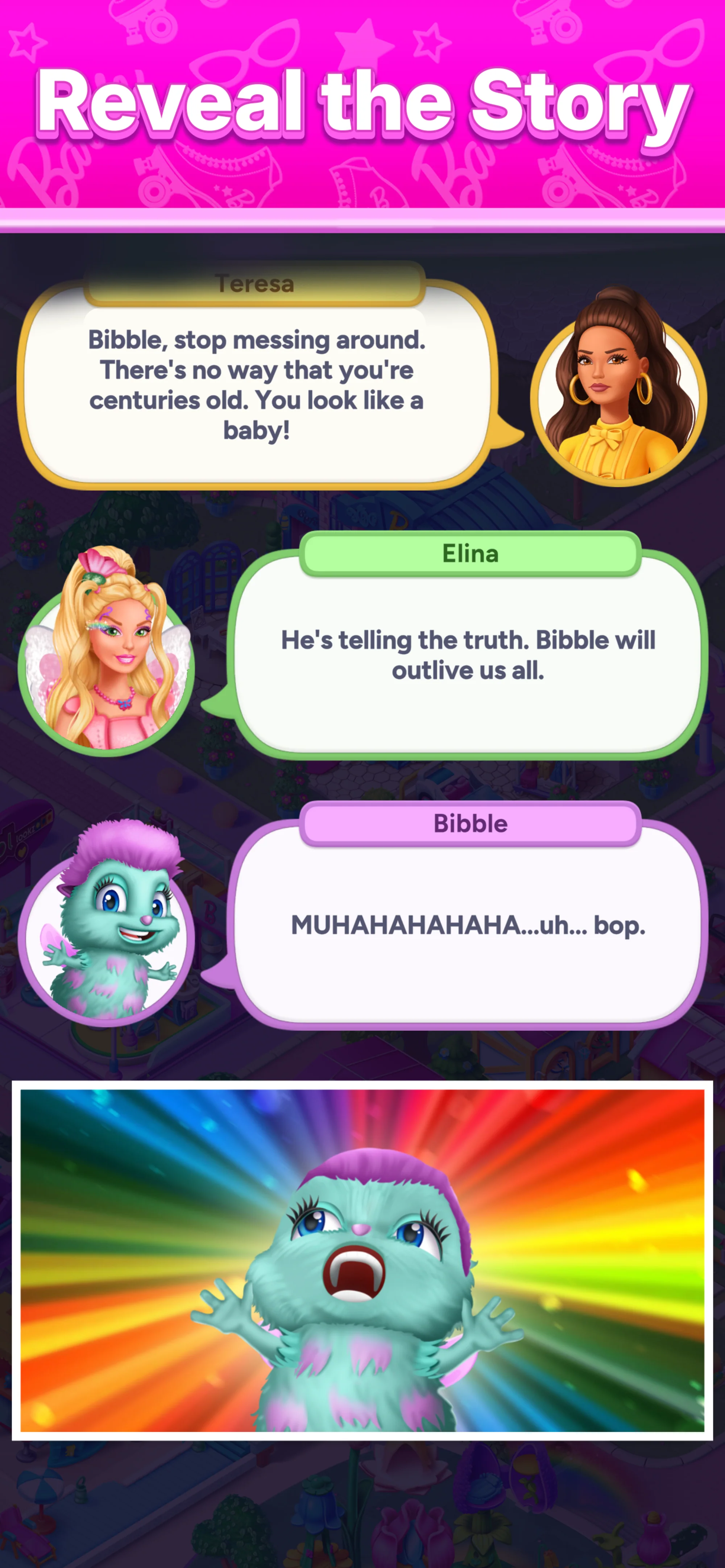 Barbie Merge Mystery Mobile App Game For Ios And Android - Image 2