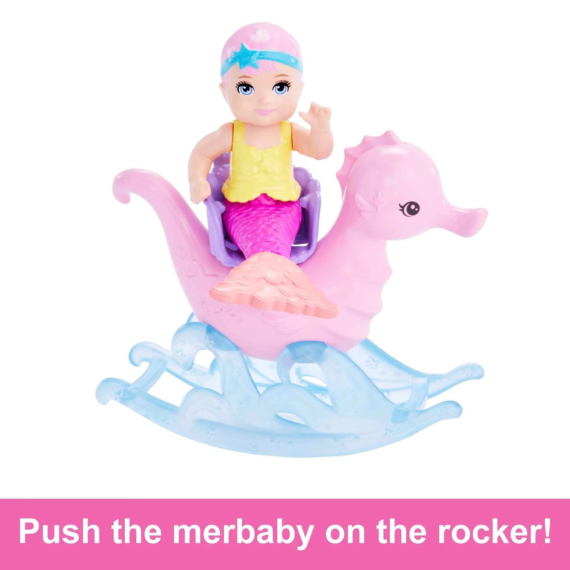 Barbie Mermaid Doll, Nurturing Playset With Merbaby, Octopus And Seal - Image 3