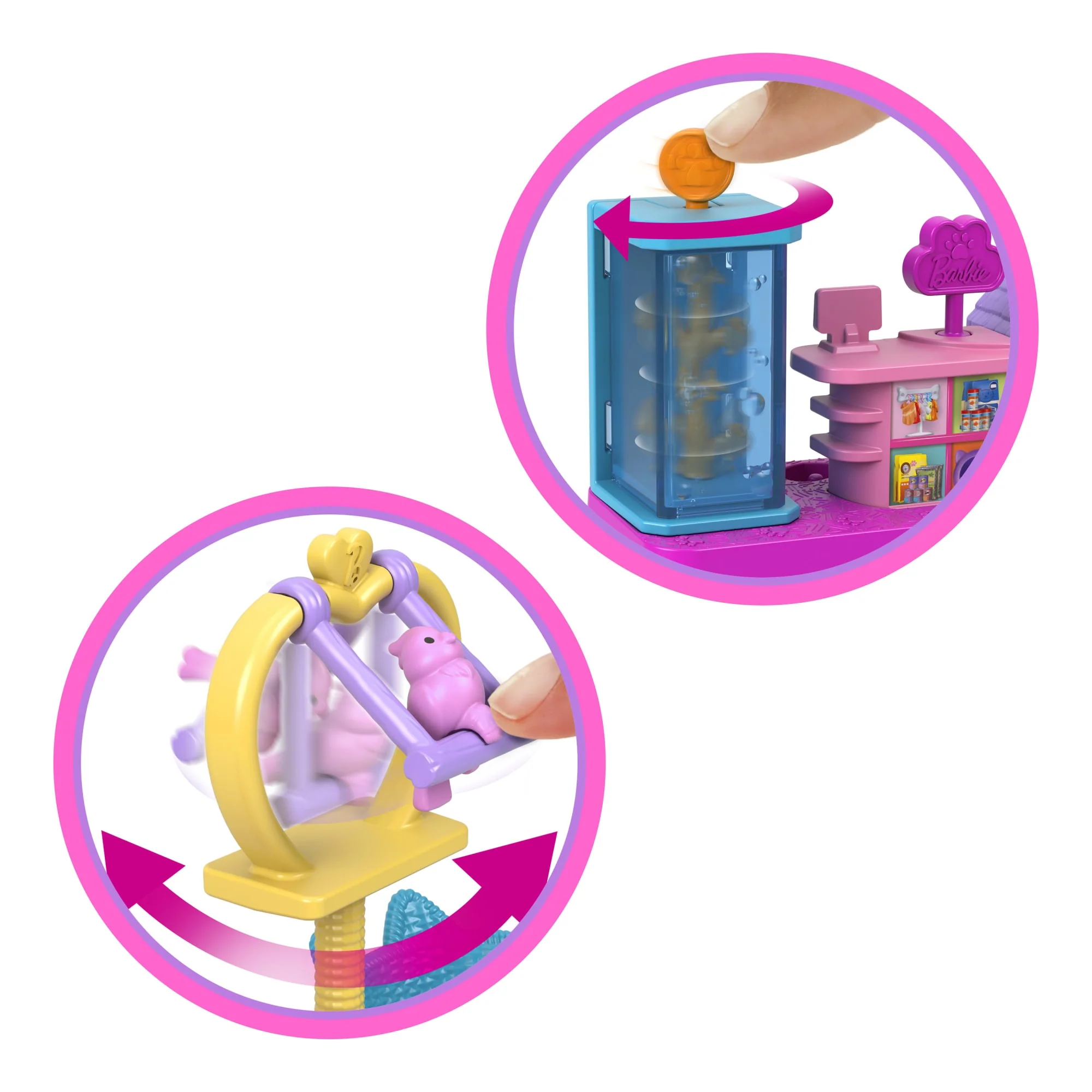 Barbie Mini BarbieLand Conjunto de Brinquedo Pet Shop - Image 3