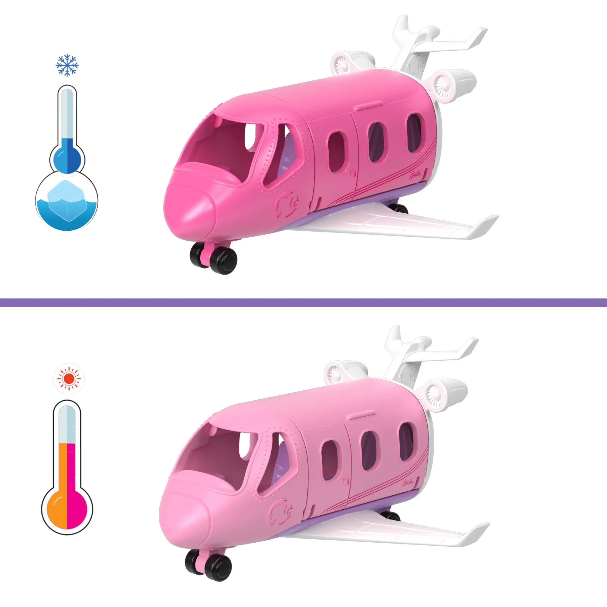 Barbie Mini BarbieLand Vehículo para Muñecas Avión de los Sueños - Image 3