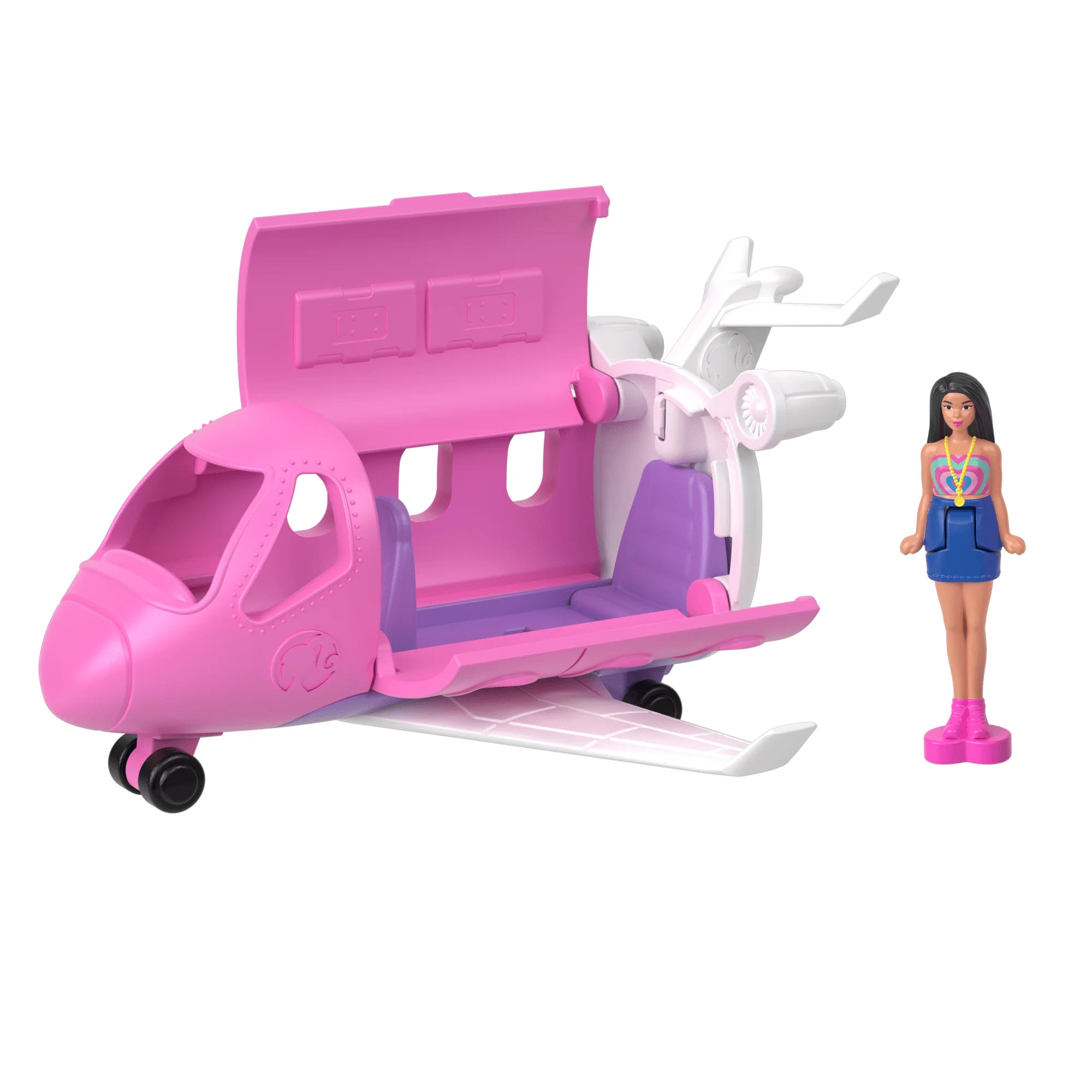 Barbie Mini BarbieLand Vehículo para Muñecas Avión de los Sueños - Image 5