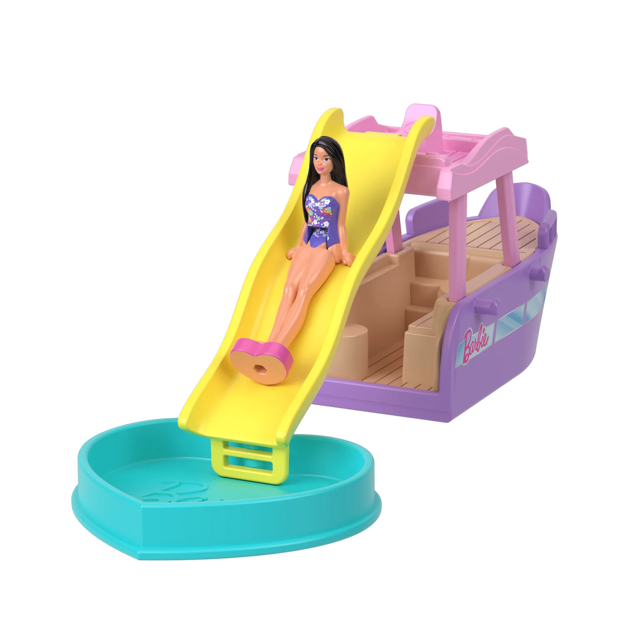 Barbie Mini BarbieLand Vehículo para Muñecas Yate de los Sueños - Image 4