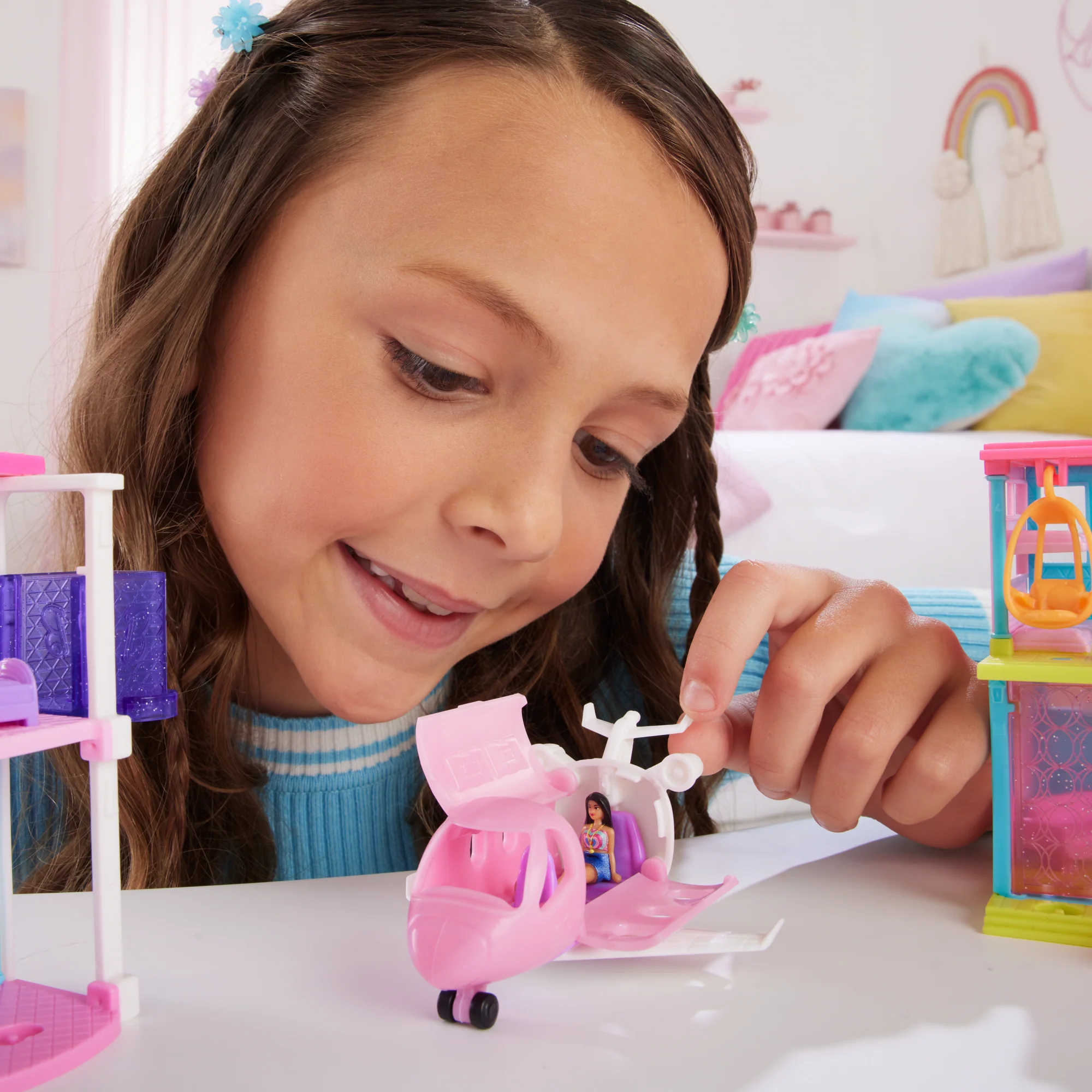 Barbie Mini BarbieLand Veículo para Boneca Avião dos Sonhos - Image 2