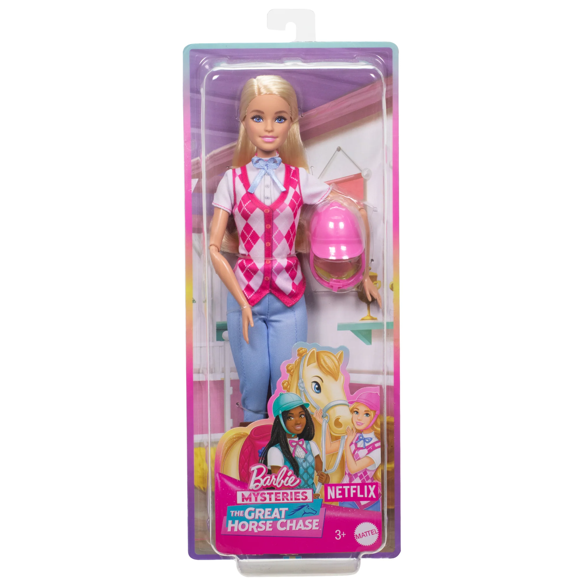 Barbie Mysteries: The Great Horse Chase Barbie “Malibu” Doll With Riding CloThes & Accessories - Image 6