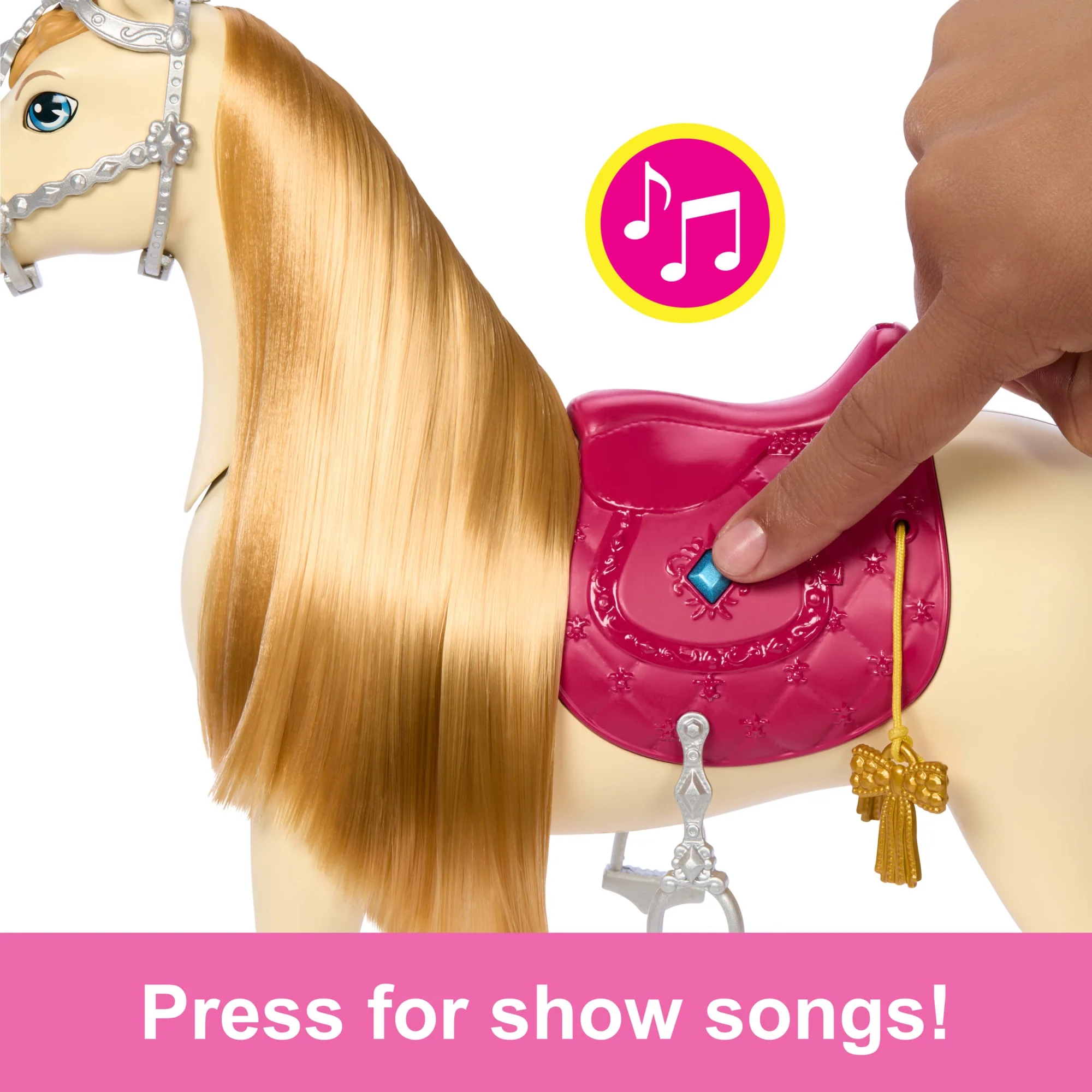 Barbie Mysteries: The Great Horse Chase interactive Toy Horse With Sounds, Music & Accessories - Image 5