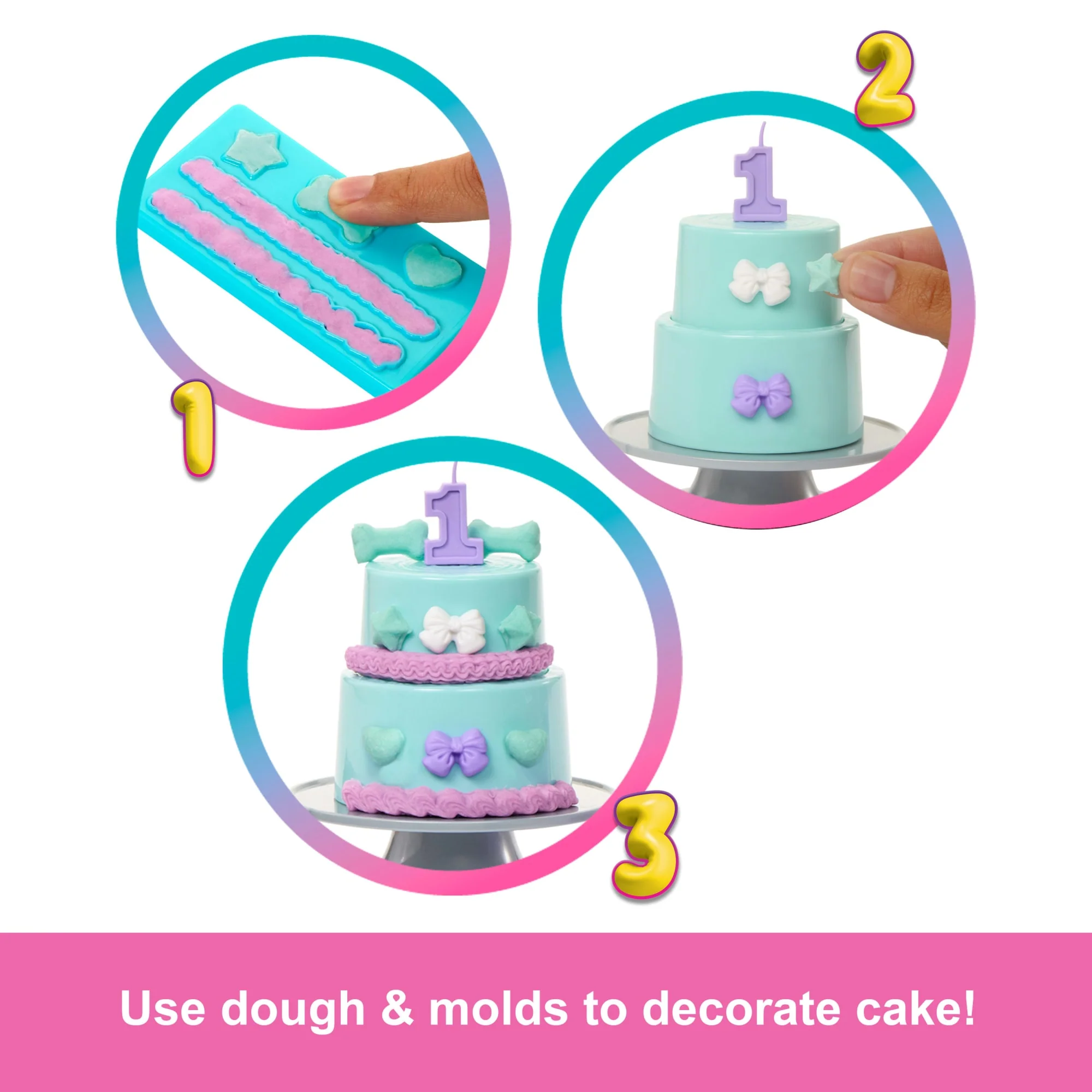 Barbie Party Unboxed Pet Birthday Series Doll & Accessories With 10 Surprises - Image 5