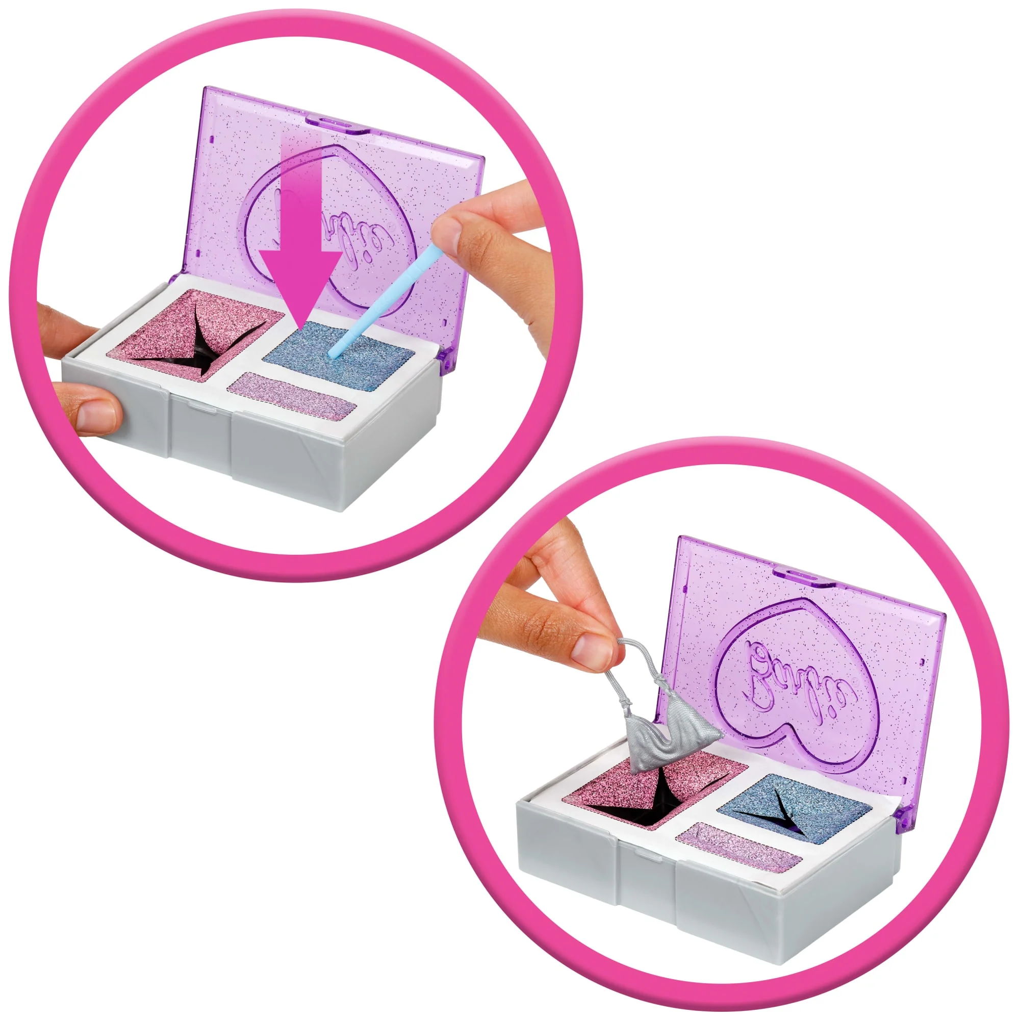 Barbie Party Unboxed Glam Party Series Purple Sparkle Doll & Accessories With 10 Surprises - Image 4