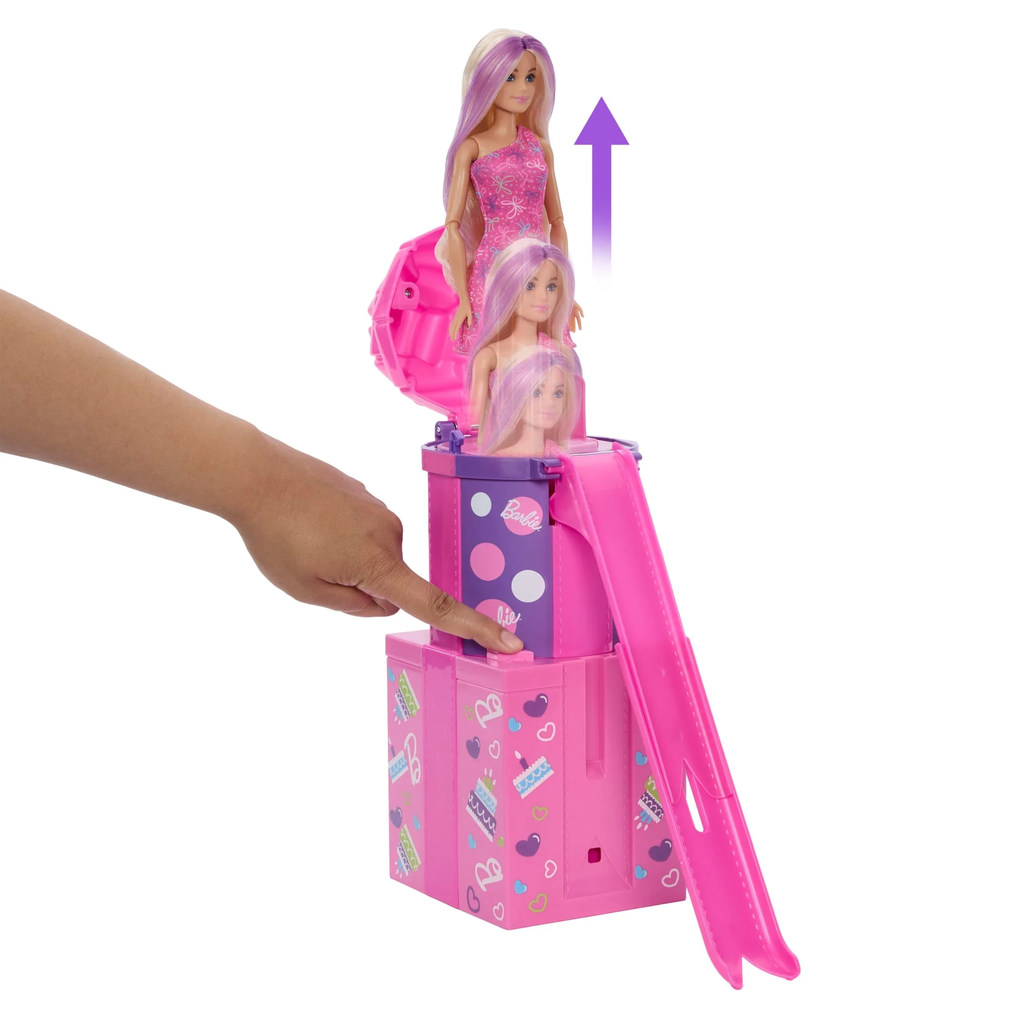 Barbie Party Unboxed Muñeca Party Unboxed Resbaladilla - Image 4