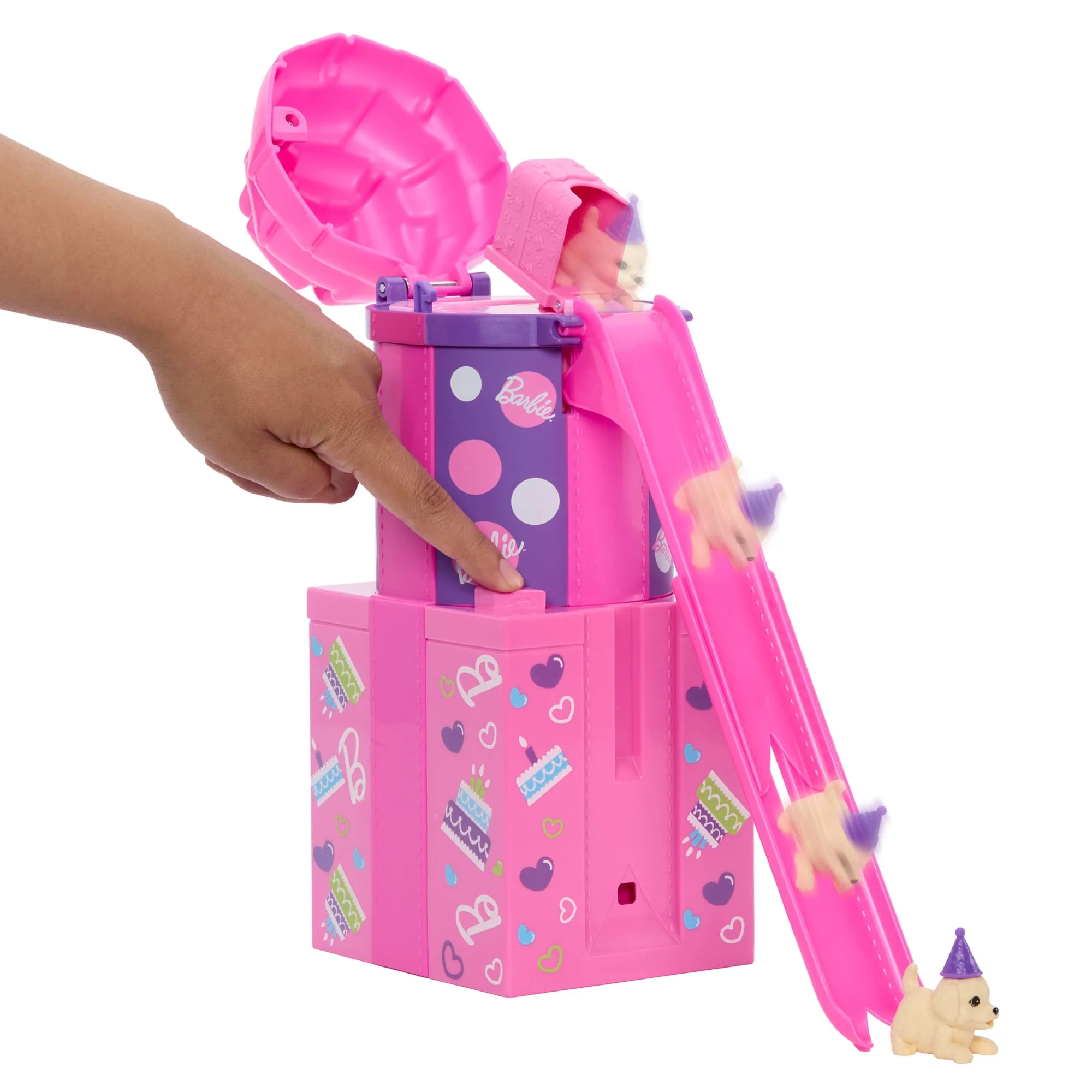 Barbie Party Unboxed Muñeca Party Unboxed Resbaladilla - Image 5