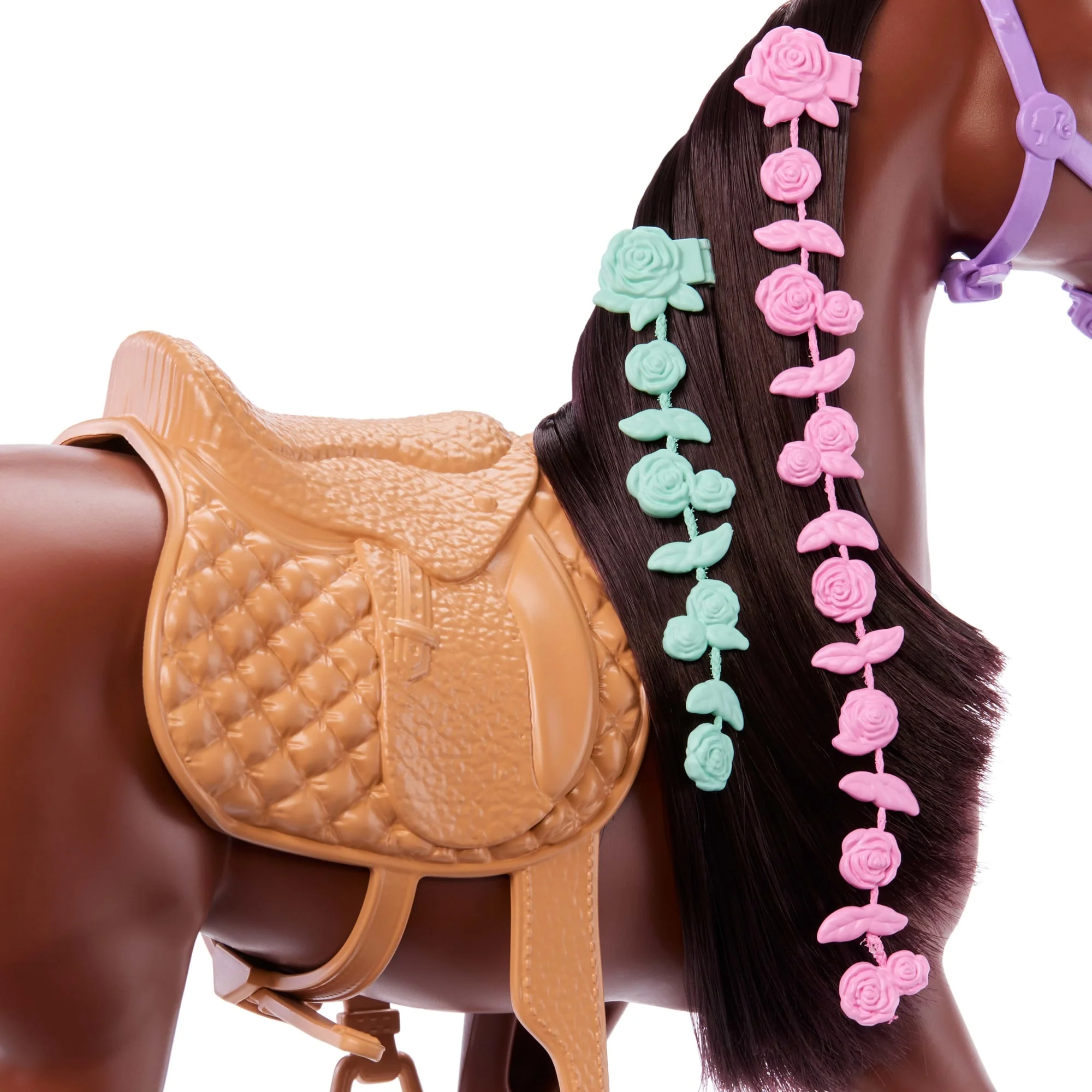 Barbie Doll & Horse Playset With 3 Dolls, 3 Horses & 24+ Accessories, includes Hair Styling Pieces - Image 6
