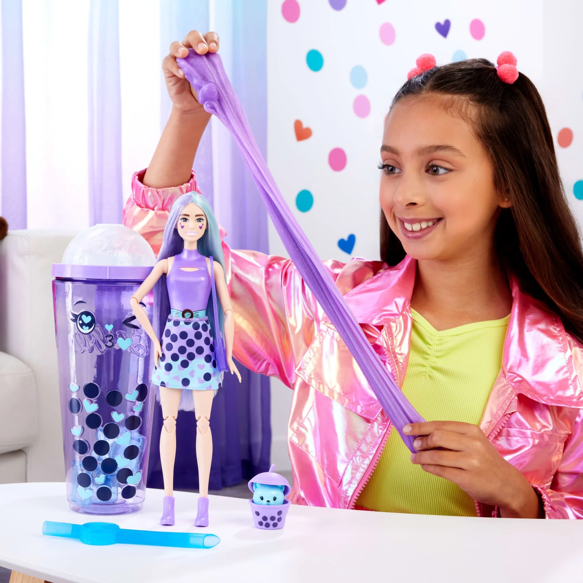 Barbie Pop Reveal Bubble Tea Series Fashion Doll & Accessories Set With 8 Surprises - Image 2