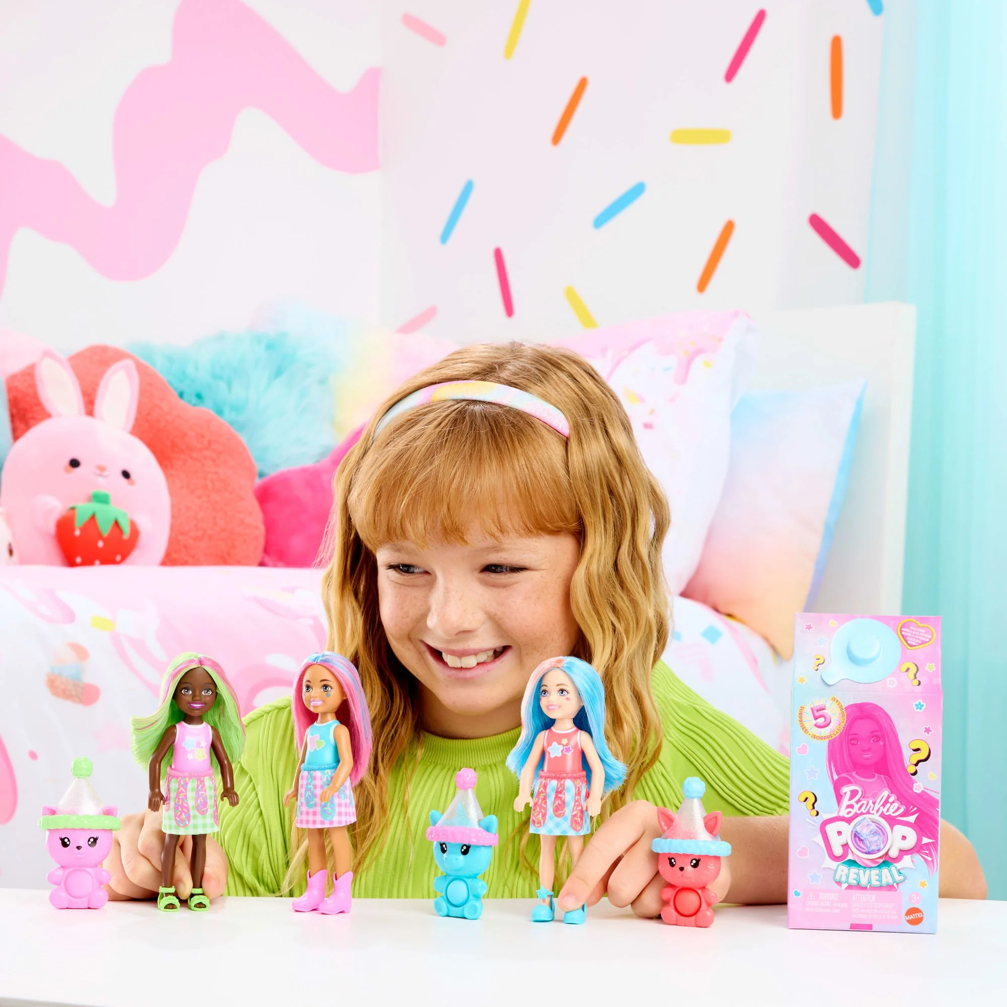 Barbie  Pop Reveal  Chelsea  Série Frappés  Poupée, 5Surprises - Image 2