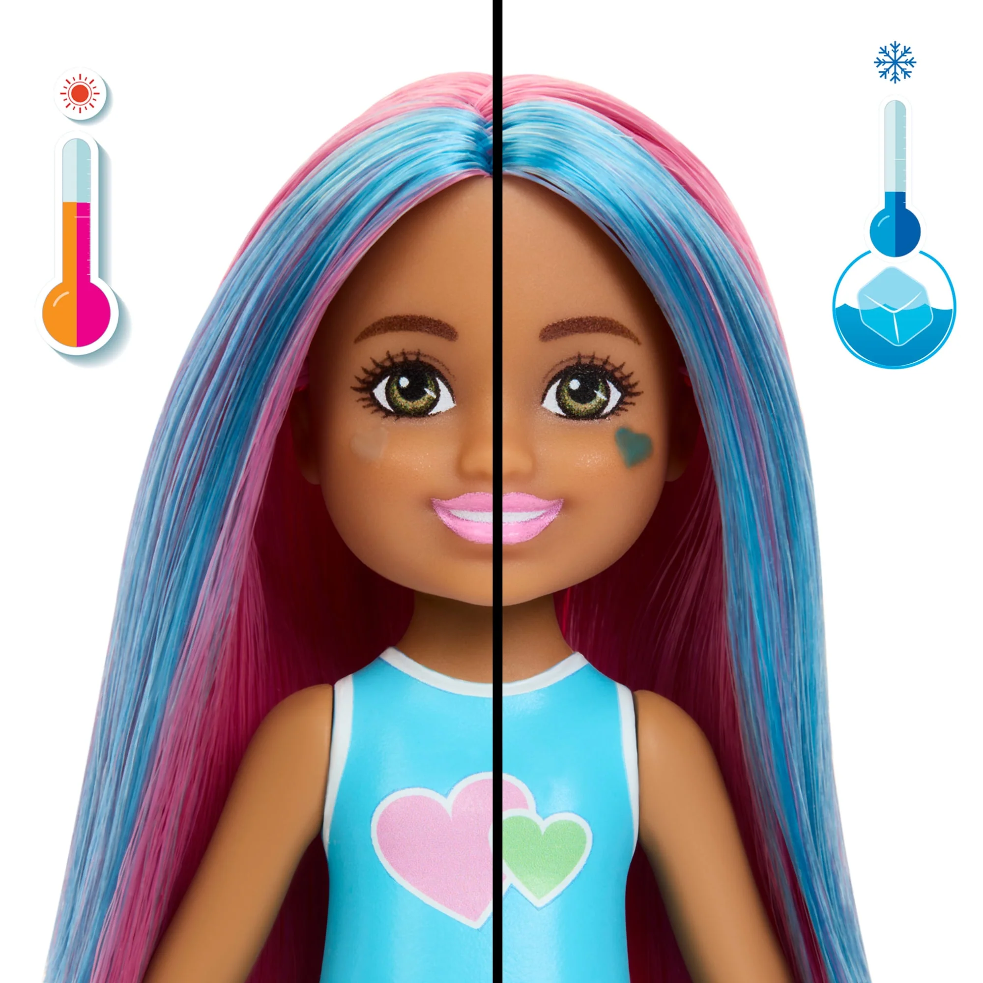 Barbie  Pop Reveal  Chelsea  Série Frappés  Poupée, 5Surprises - Image 4