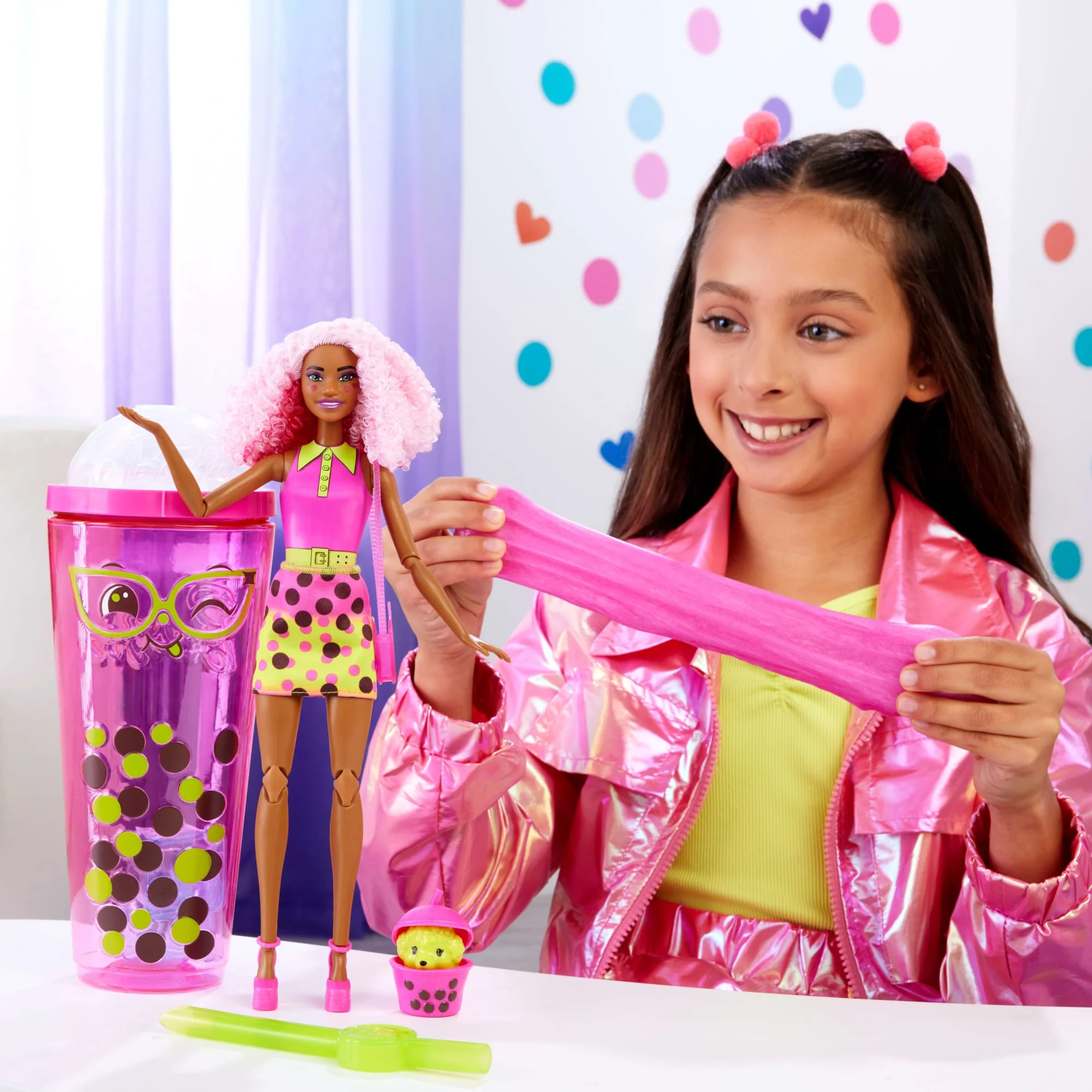 Barbie Pop Reveal Bubble Tea Series Fashion Doll & Accessories Set With 8 Surprises - Image 2