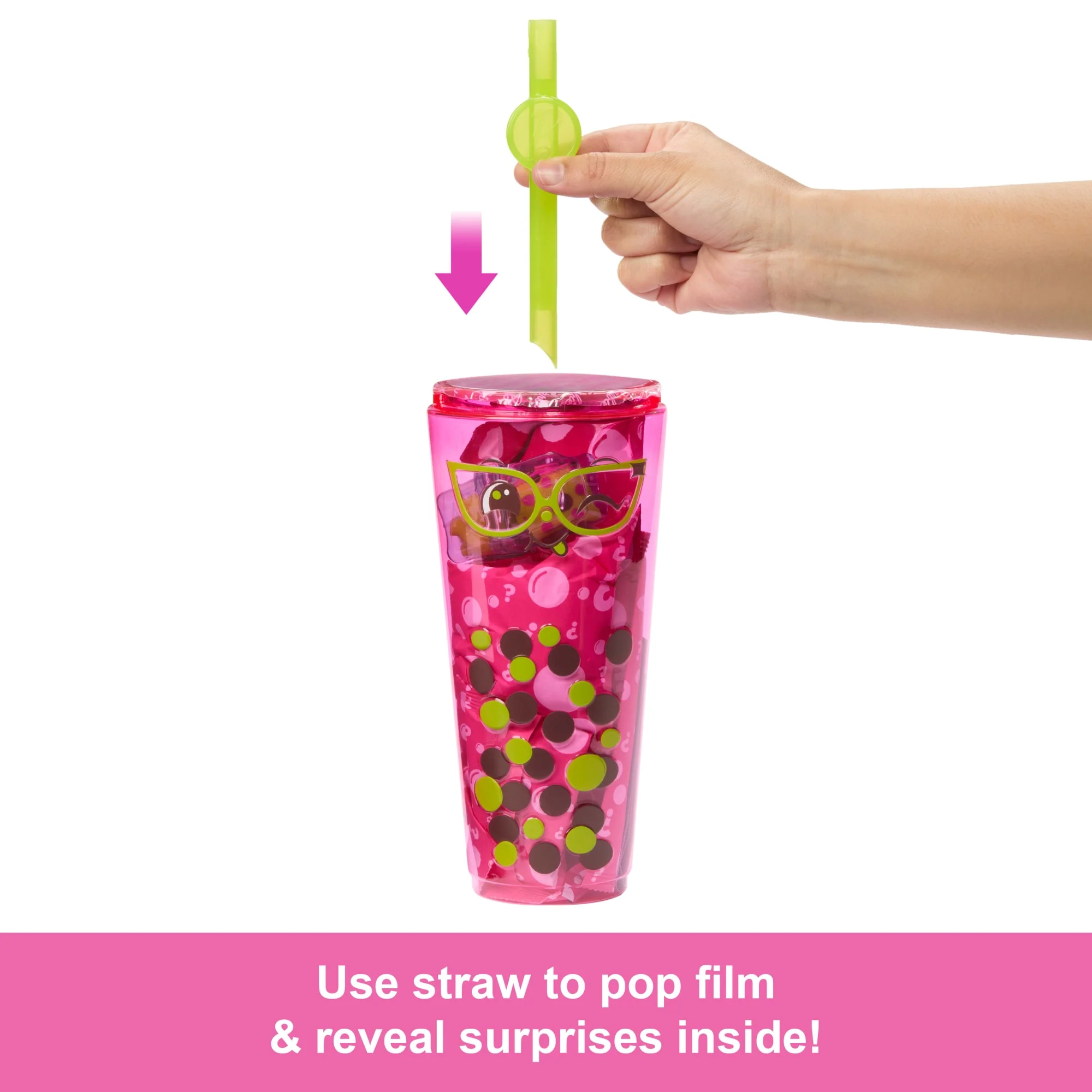 Barbie Pop Reveal Bubble Tea Series Fashion Doll & Accessories Set With 8 Surprises - Image 3