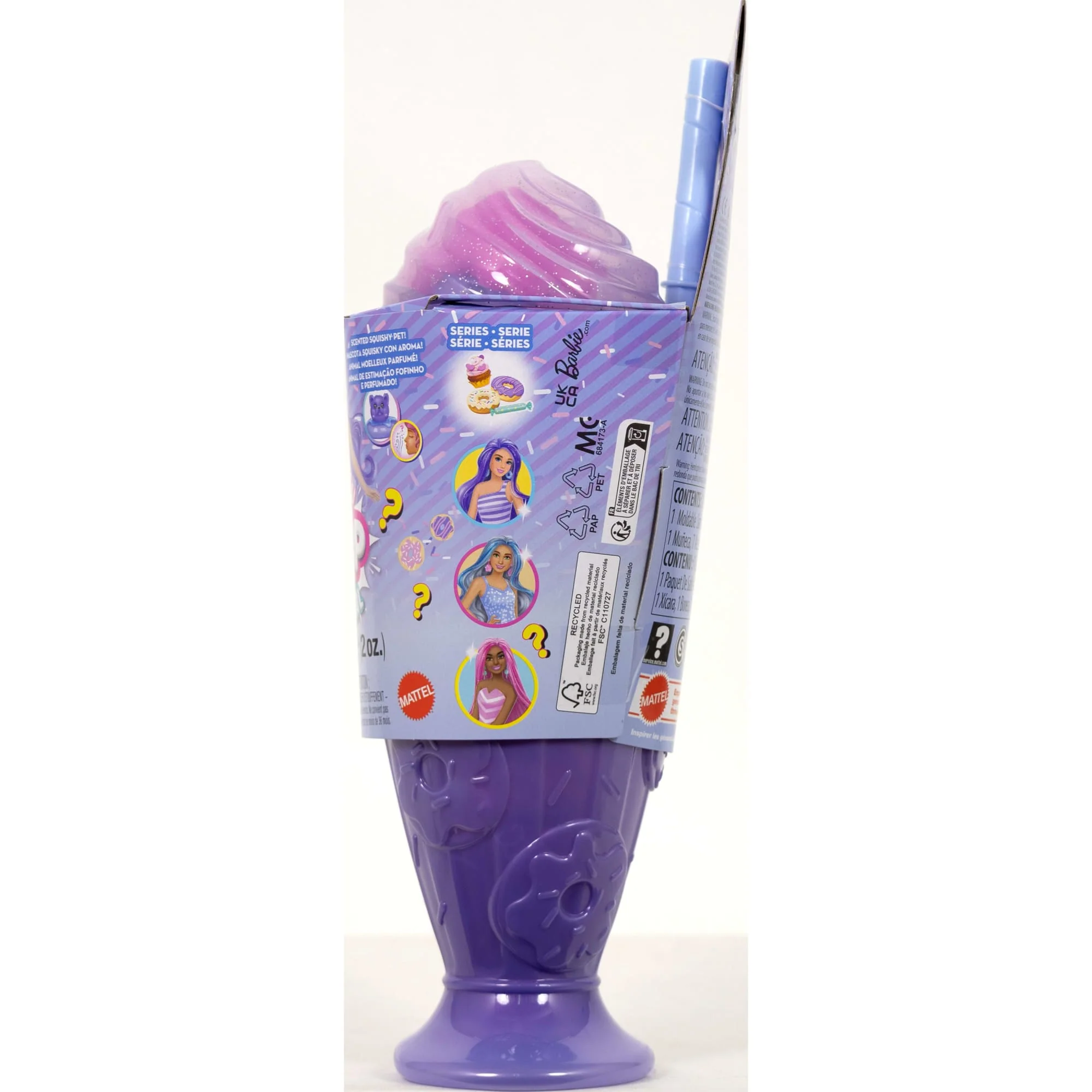 Barbie Pop Reveal Treat Series Doll & Accessories Set, Donut Dreams Fashion Doll & Pet - Image 5