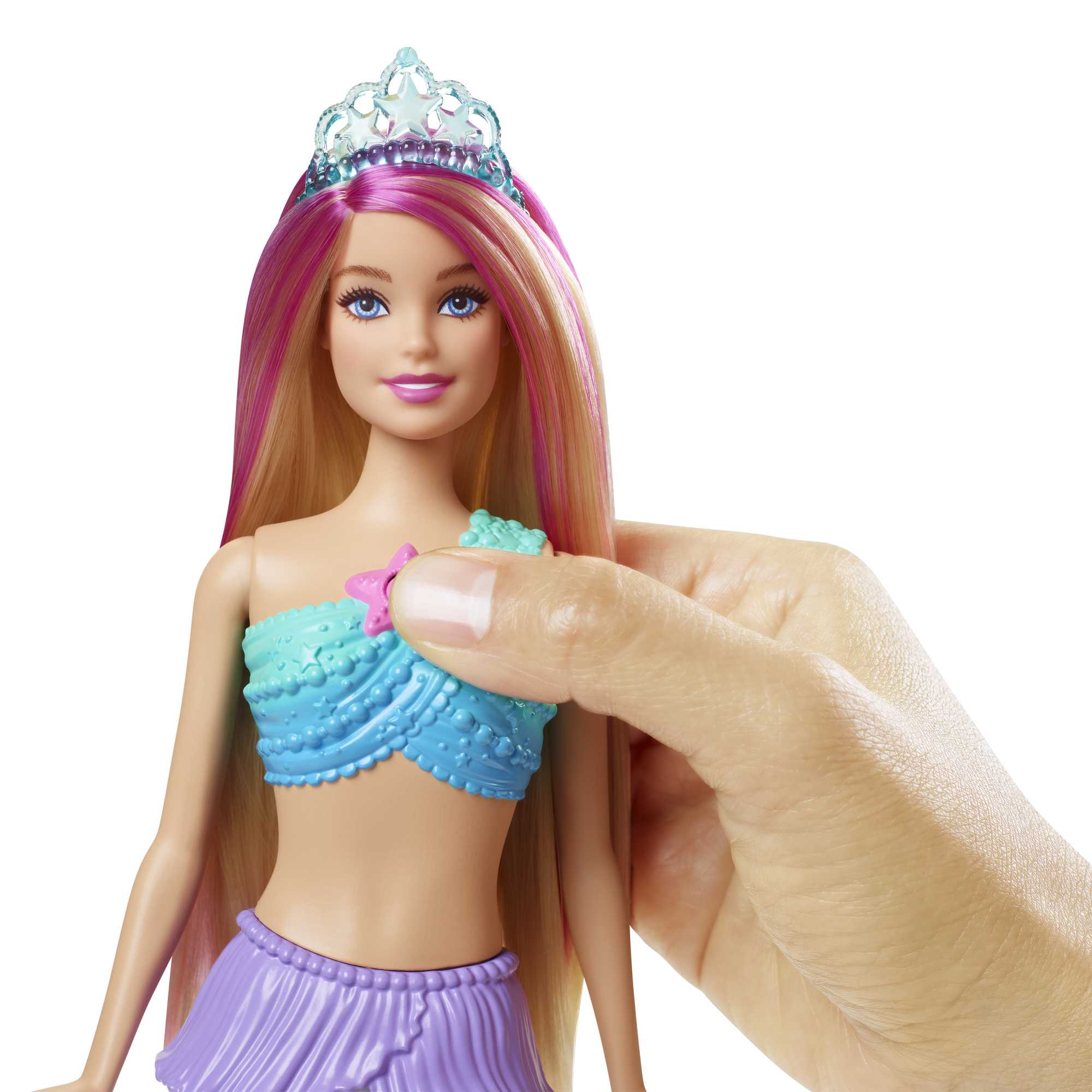 Barbie Poupée Barbie Dreamtopia Sirène Lumières Scintillantes - Image 3