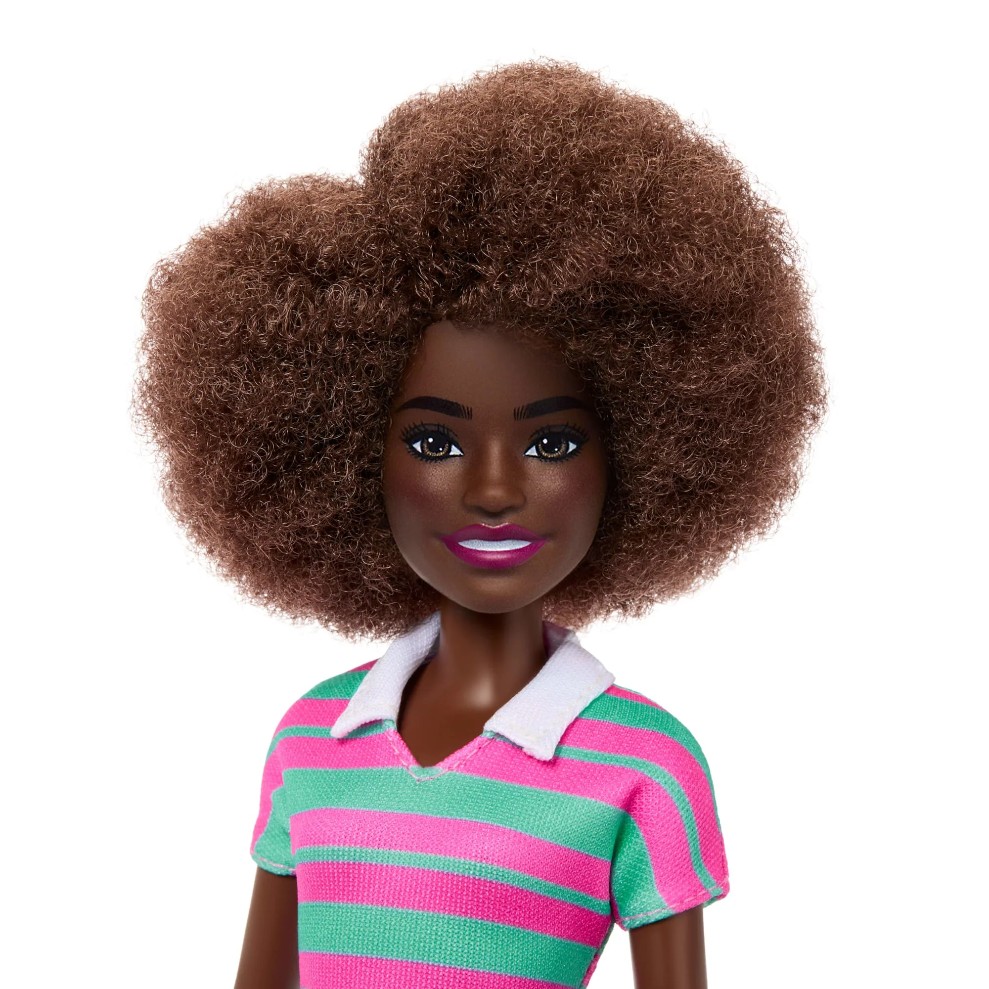 Barbie Poupée Barbie Fashionistas Robe à Col à Rayures - Image 3