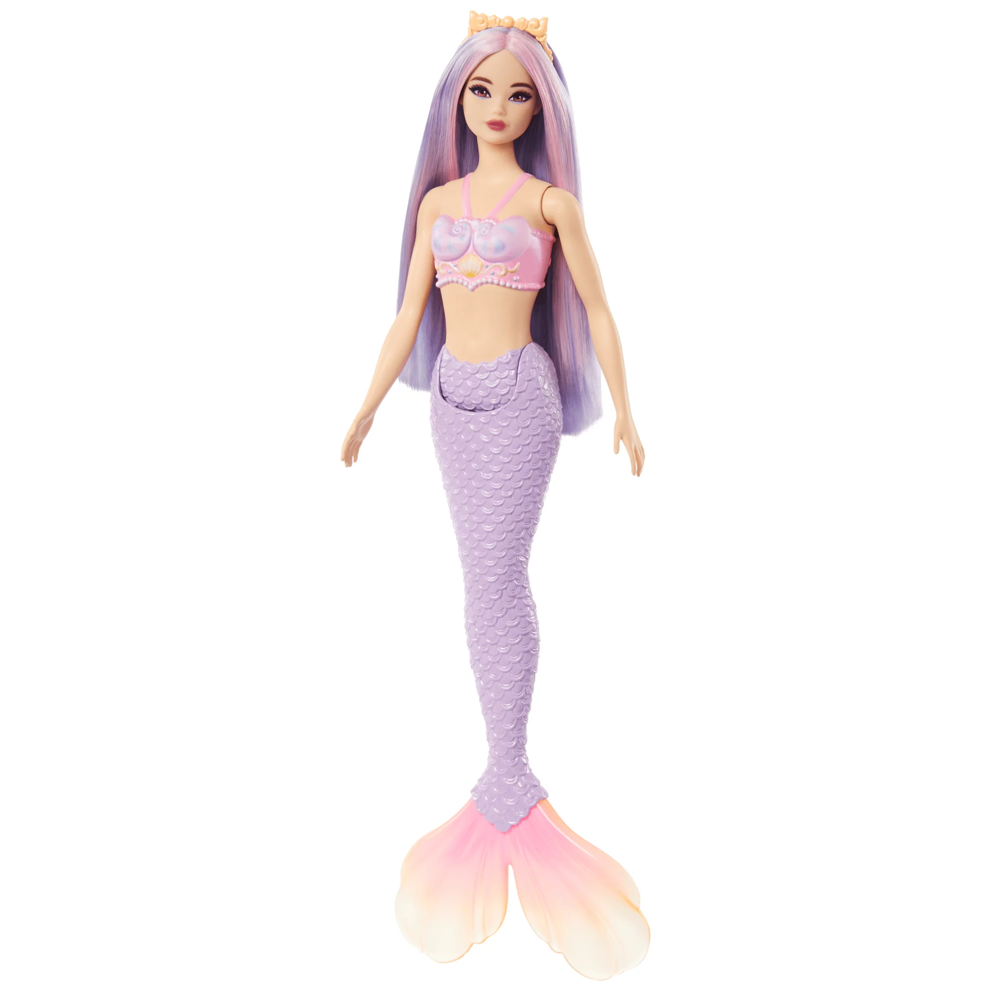 Barbie-Poupées Sirènes Avec Cheveux et Nageoire Colorés et Serre-Tête - Image 4