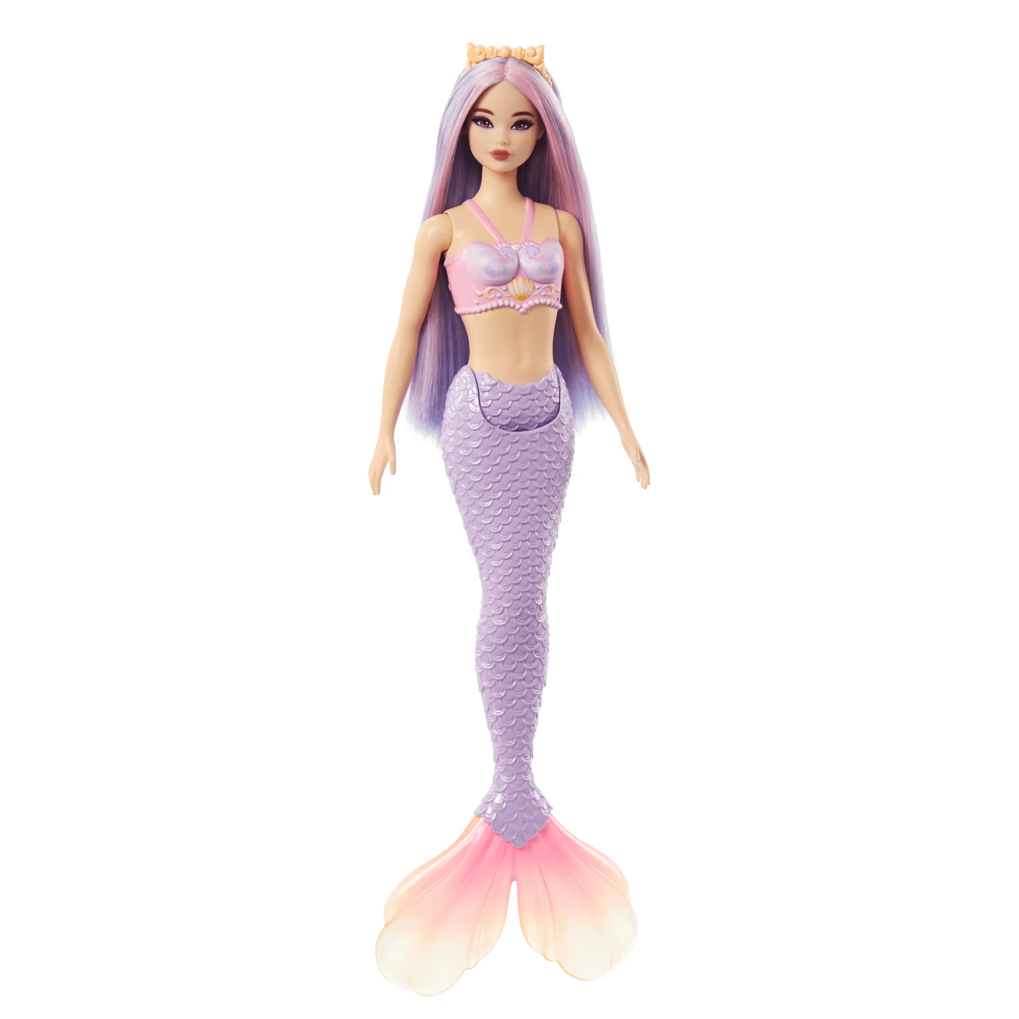 Barbie-Poupées Sirènes Avec Cheveux et Nageoire Colorés et Serre-Tête - Image 5