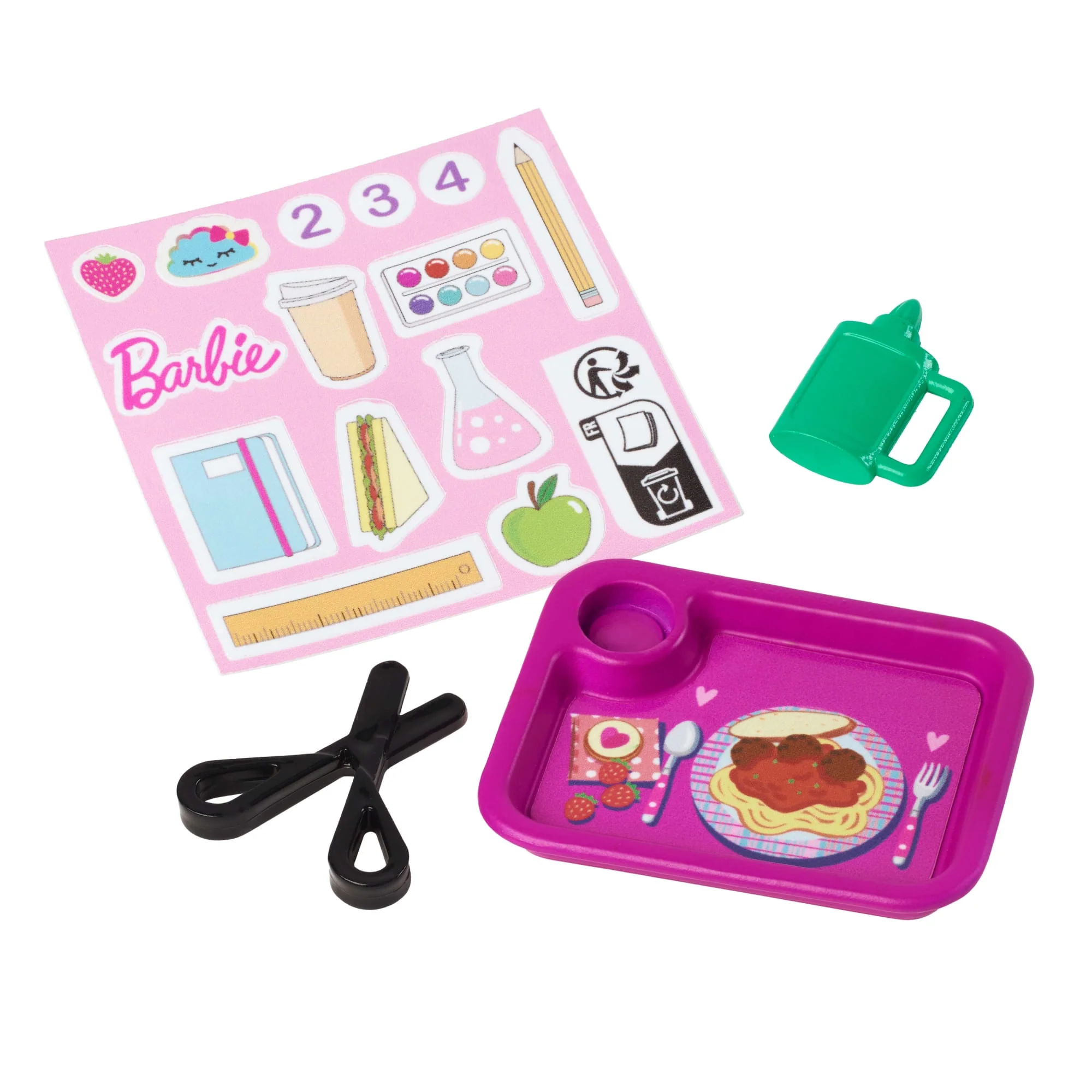 Barbie  Poupée  enseignante, Brunette, Tout-Petit et Accessoires - Image 4