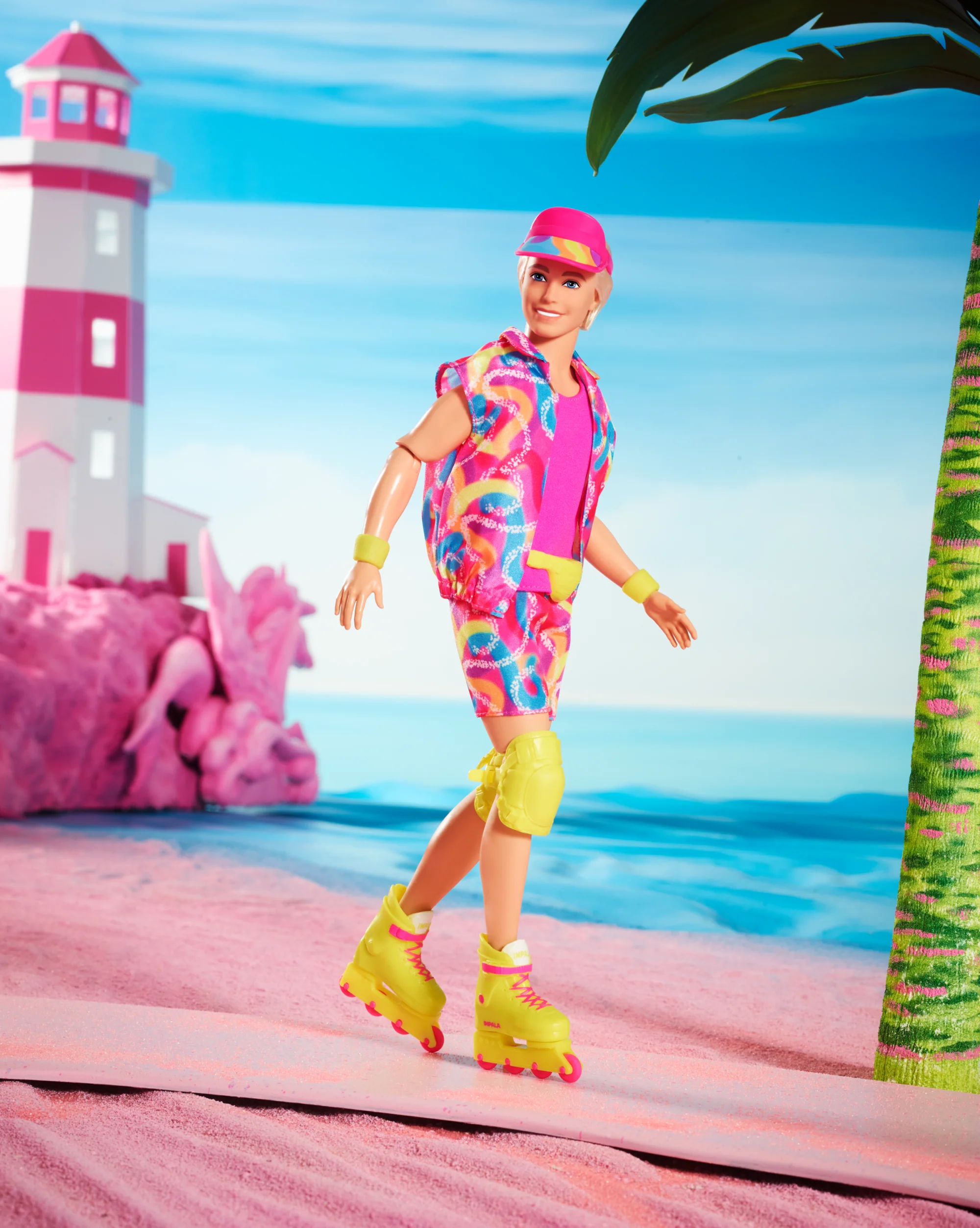 Barbie Film Ken Poupée de Collection, Tenue, Patins - Image 4