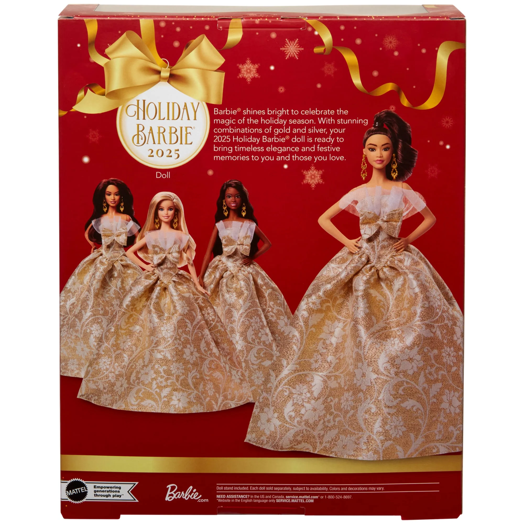 Barbie® Poupée Joyeux Noël 2025 - Image 6