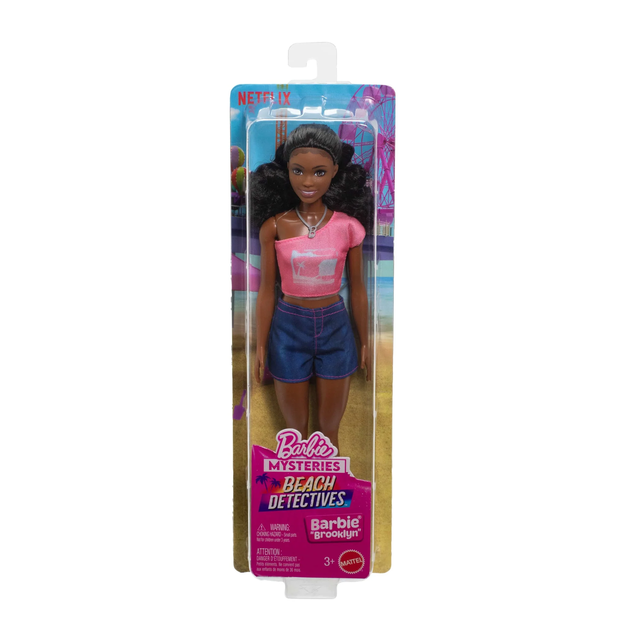 Barbie-Poupée Les Mystères de Barbie: Détectives de Plage Brooklyn - Image 6