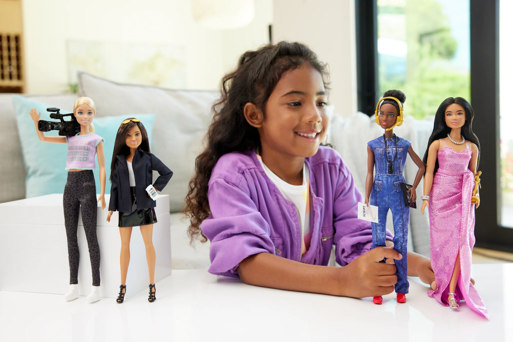 Barbie-Métiers de L’Année-Coffret de 4Poupées Barbie - Image 2