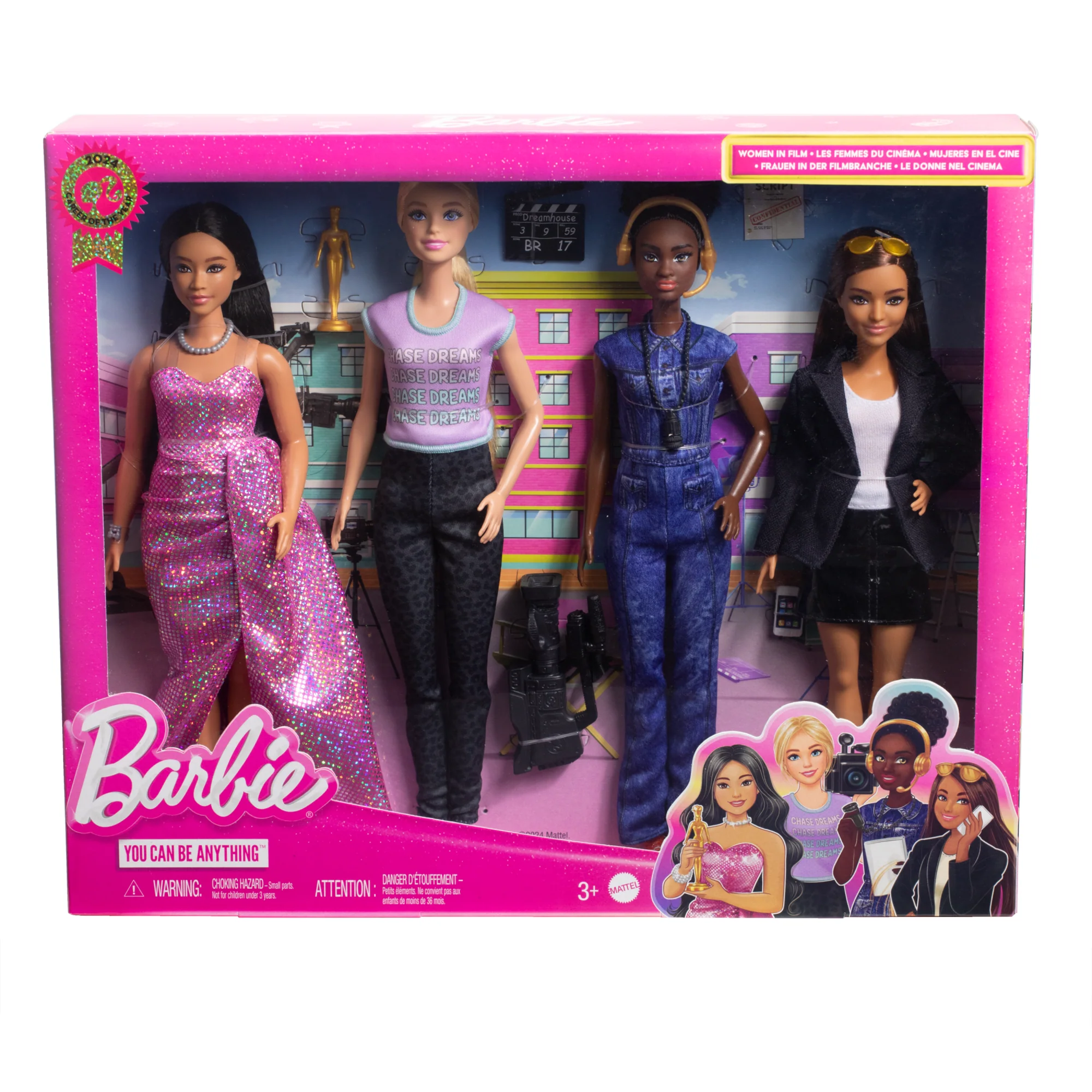 Barbie-Métiers de L’Année-Coffret de 4Poupées Barbie - Image 6